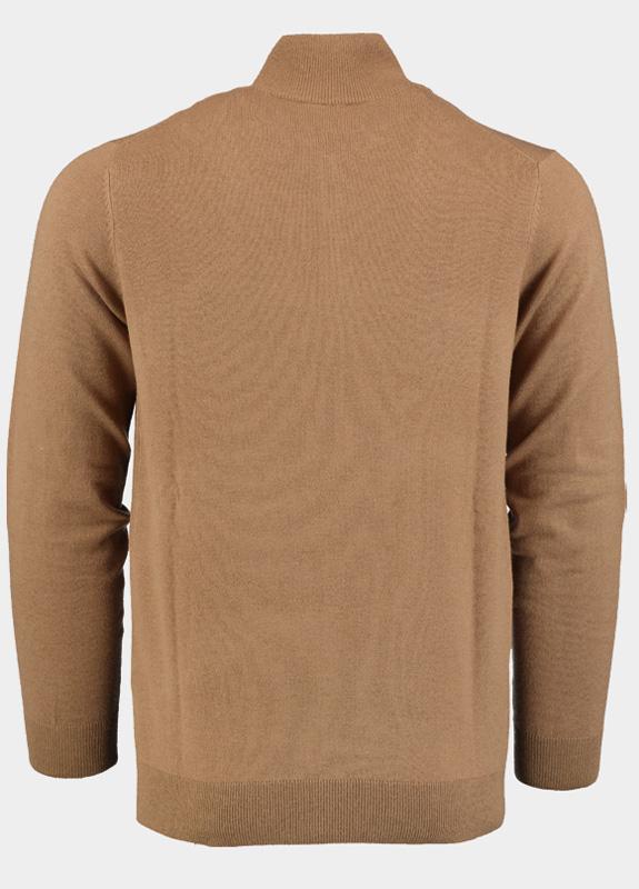 Bos Pullover Bruin Half Zip Poly\Wool 3019900/630