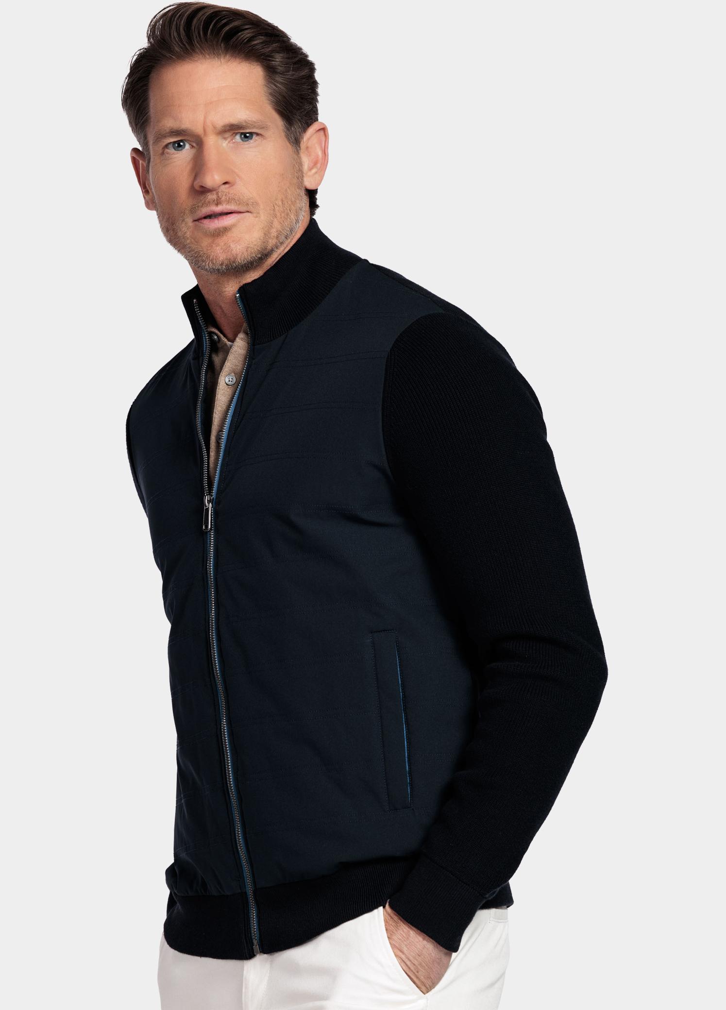 Baileys Vest heren Blauw Cardigan Zip  Front Body Ligh 612019/60