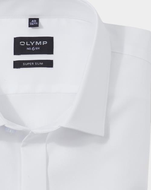 Olymp Business hemd lange mouw Wit 0749/65 Hemden 074965/00