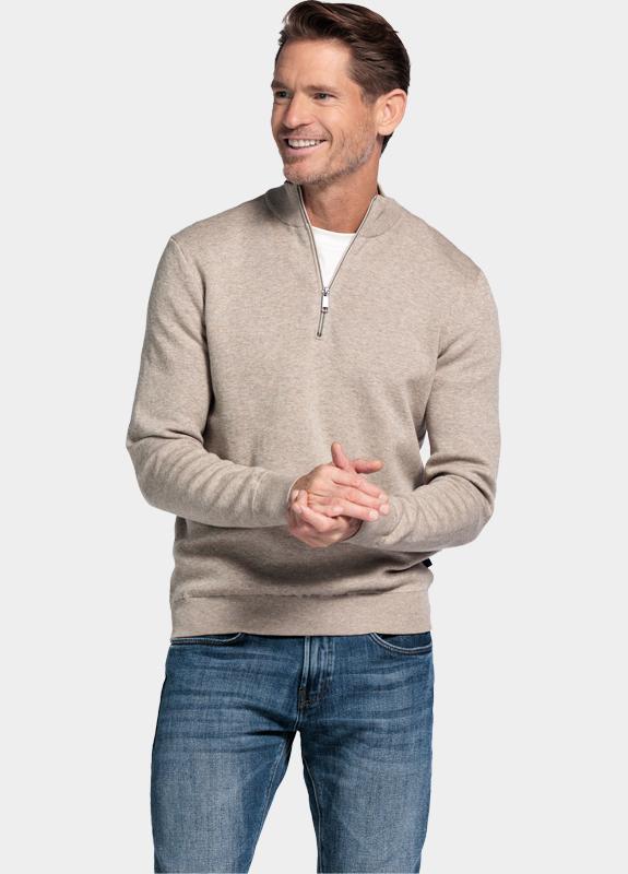 Baileys Half Zip Wit Pullover 1/2 Zip  14gg knit 528498/815