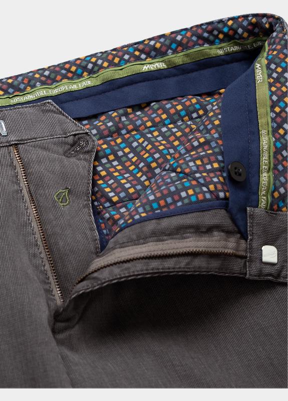 Meyer Katoenen Broek Grijs DIEGO Art.2-5609 3062560900/05