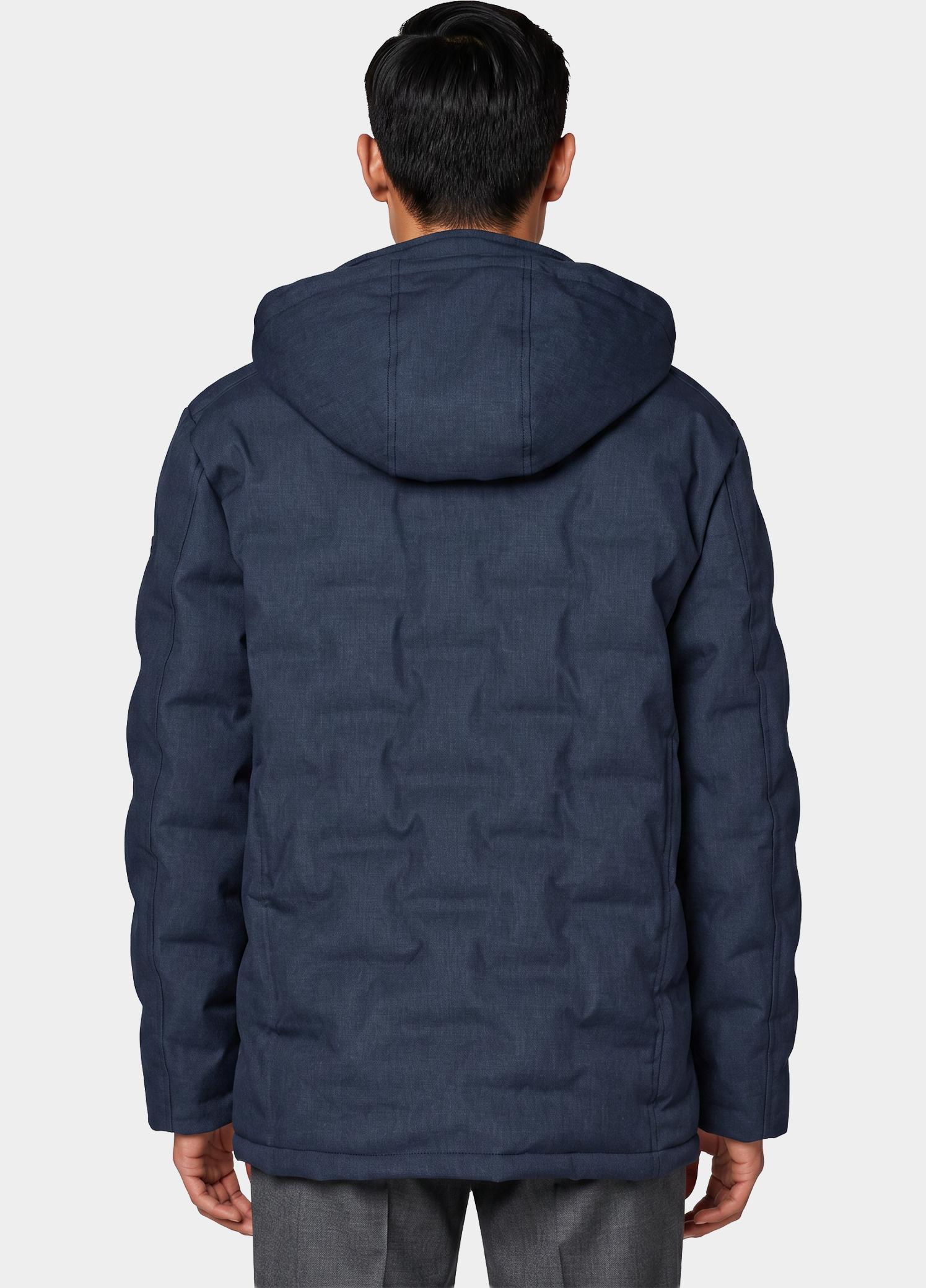 Donders 1860 Winterjas heren Blauw Textile Jacket 22055/751