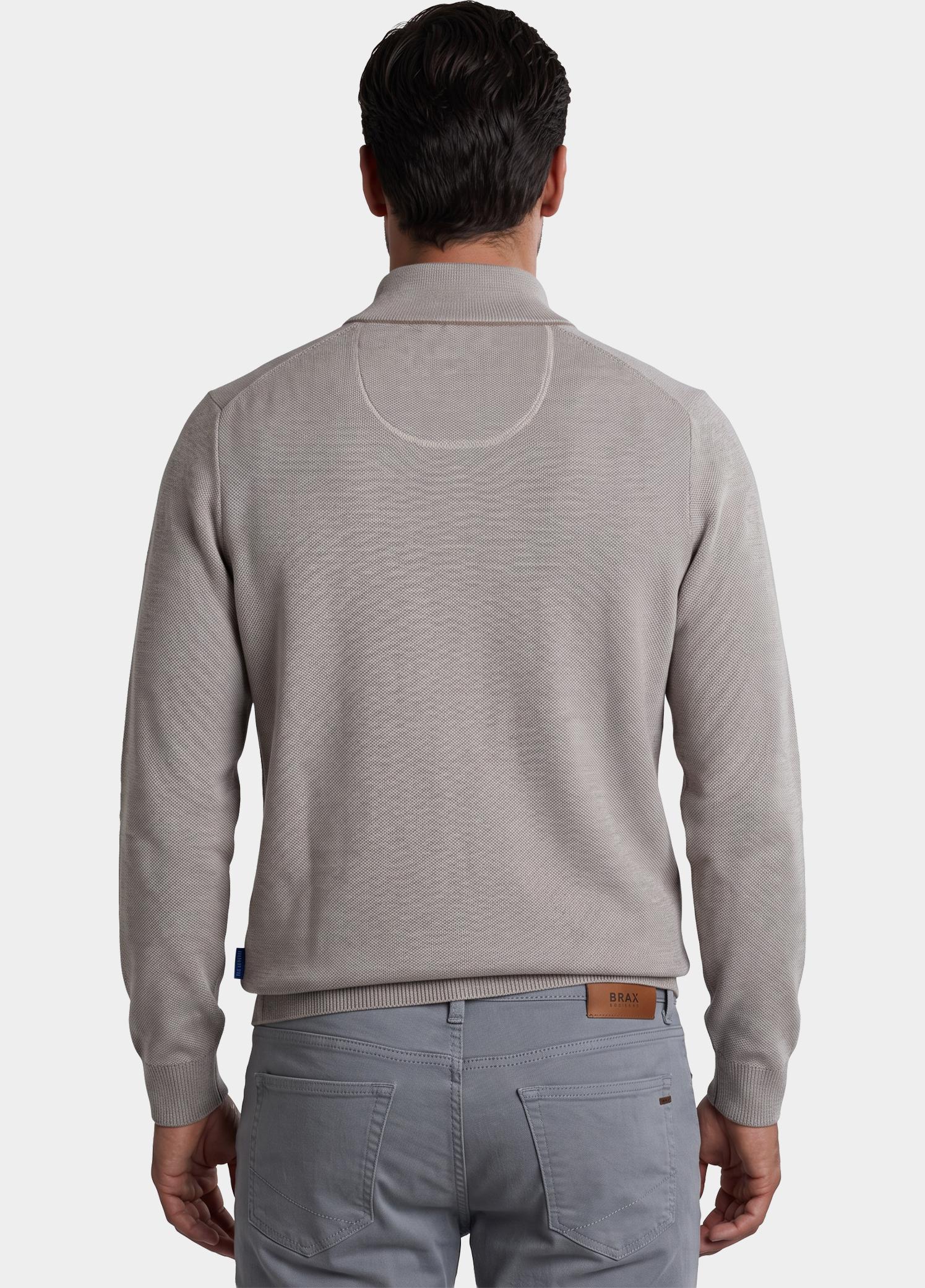 Baileys Half Zip Beige all-over 2-Tone 628409/985