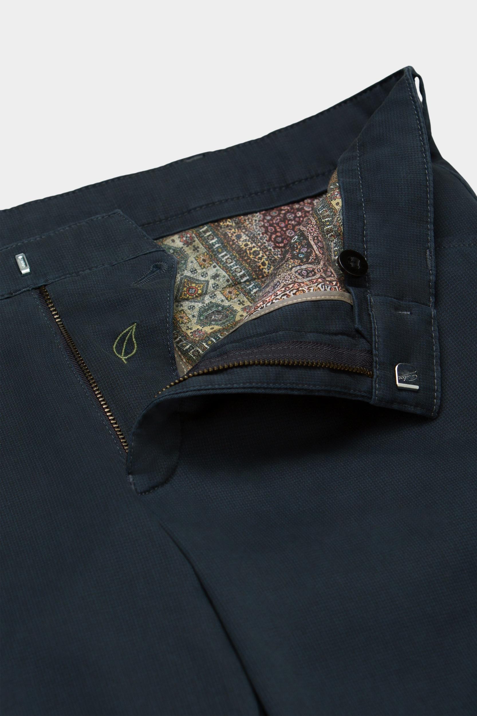 Meyer Katoenen Broek Blauw CHICAGO Art.2-3930 3322393000/17