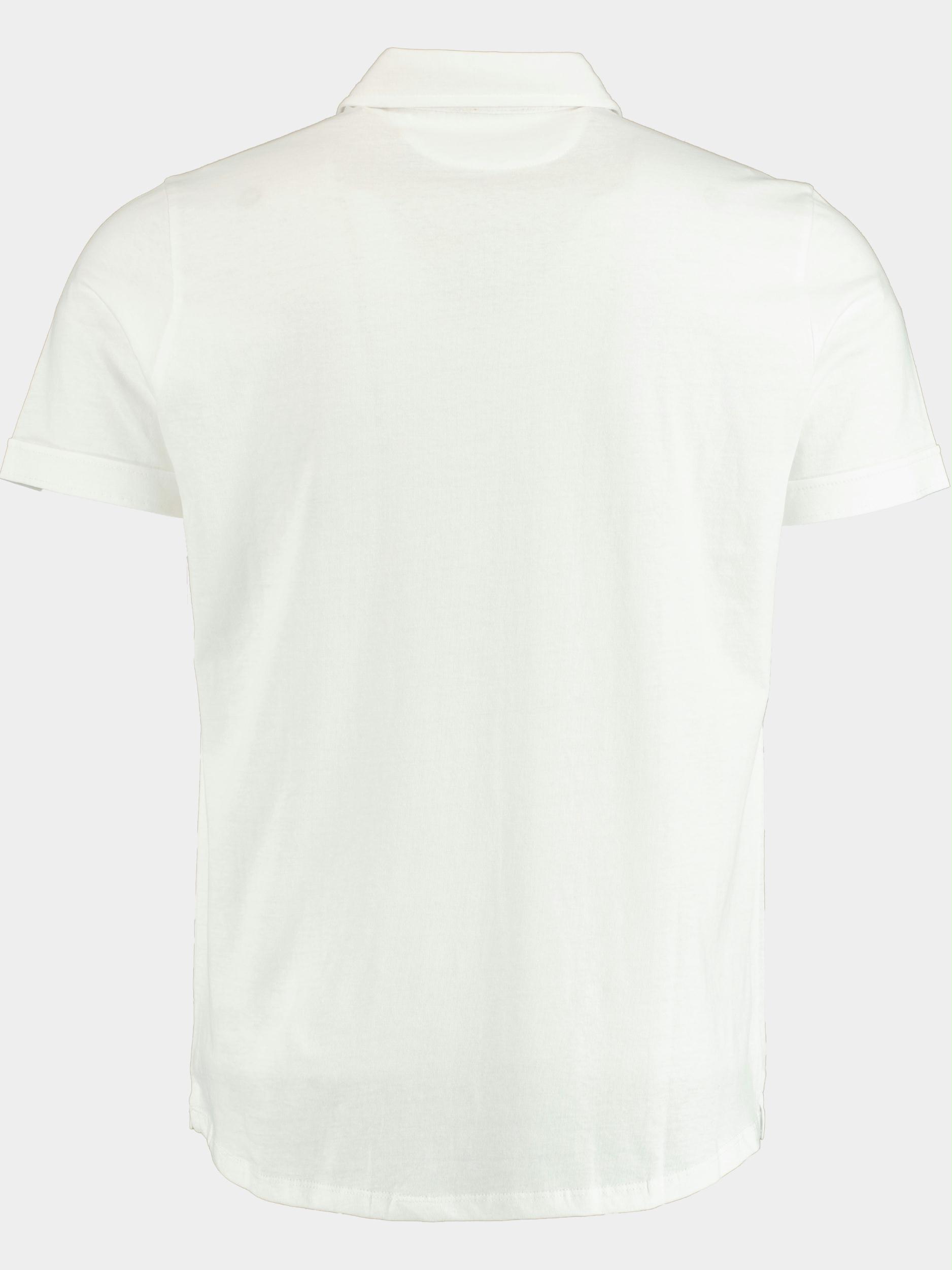 Consenso Casual hemd korte mouw Wit Doorgeknoopte polo 5902422/100 white