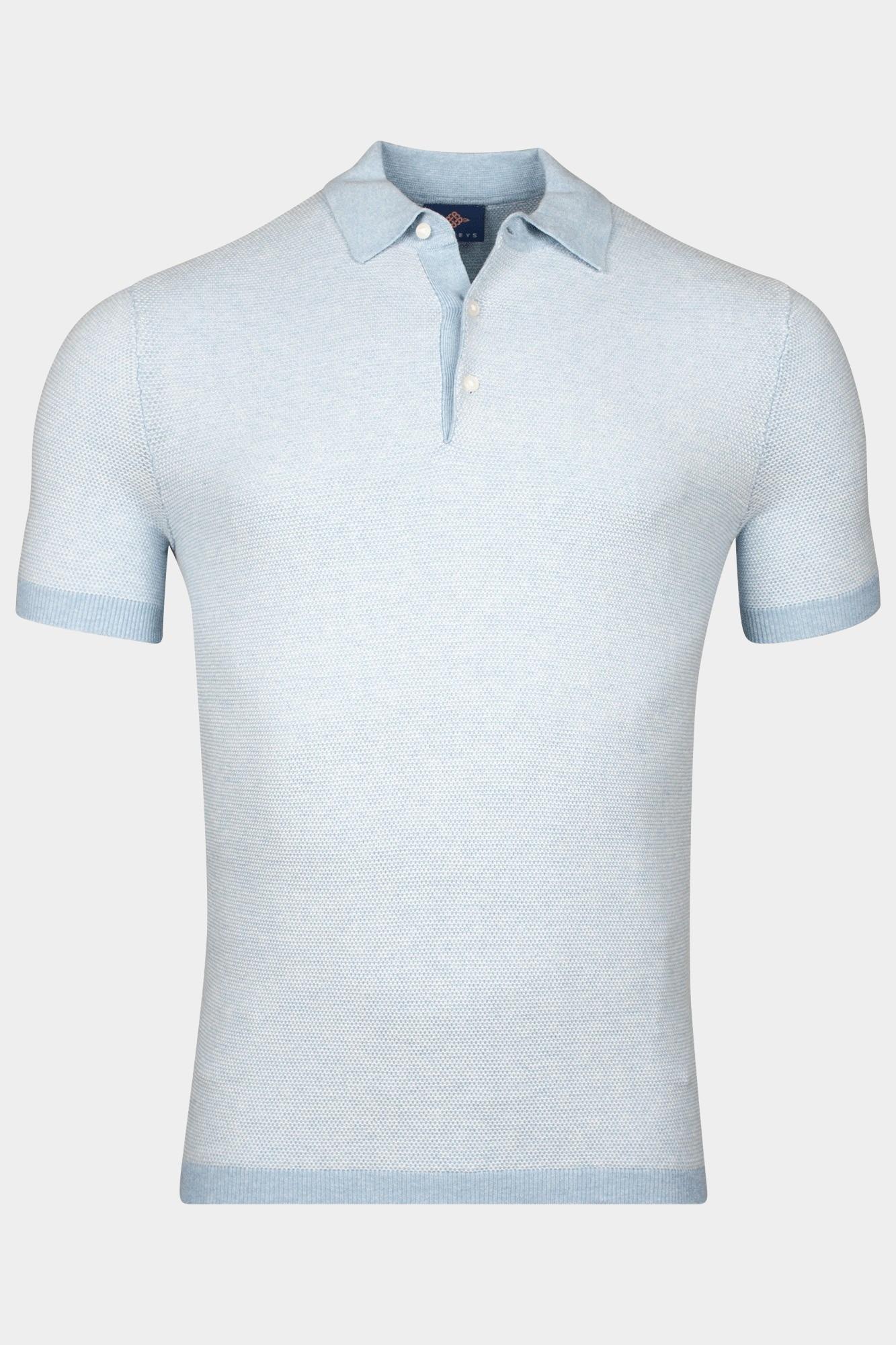 Baileys Polo korte mouw Blauw Polo knitted pullover - SS 14 515781/625