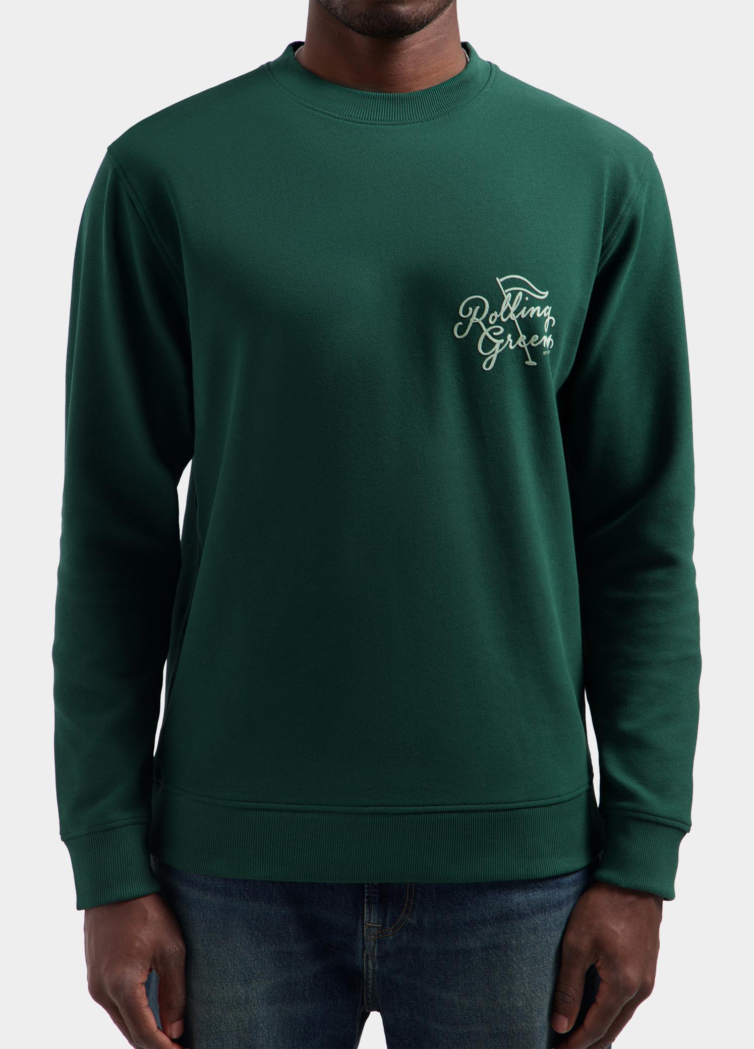 Dstrezzed Sweater heren Groen Karas Artwork 211854/570