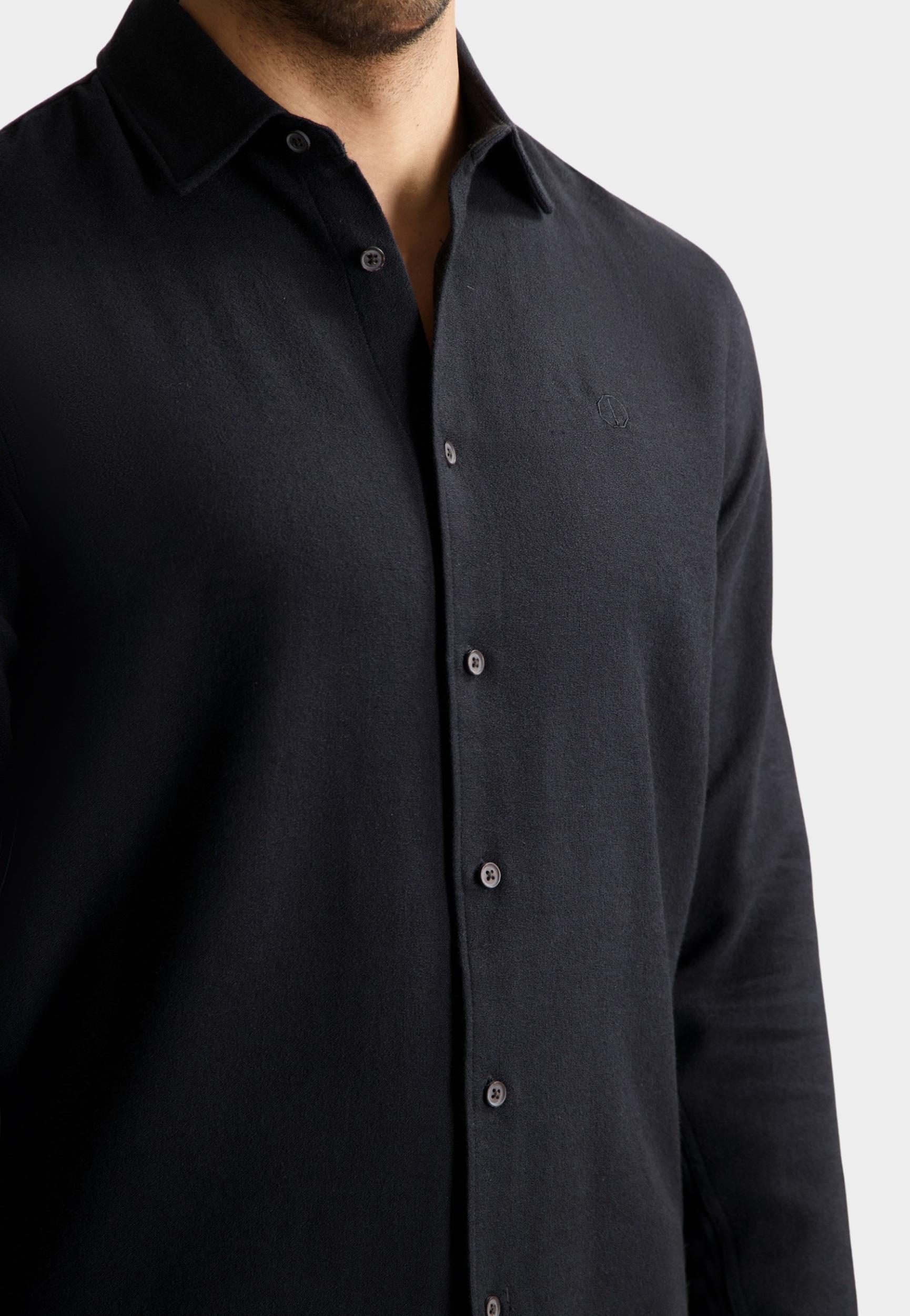 Dstrezzed Casual hemd lange mouw Zwart DS_Alvin Shirt 303958/999