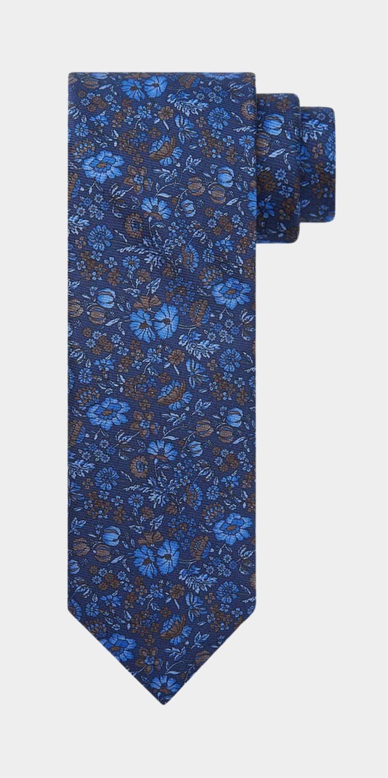 Profuomo Stropdas Blauw  PPUA30014B/P
