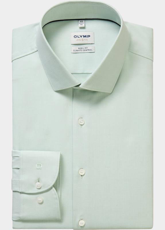 Olymp Zakelijk overhemd heren Groen Level Five 24/Seven 073464/44