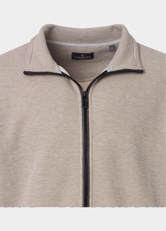 Casamoda sweat vest Beige Sweatjacke 126390020/668