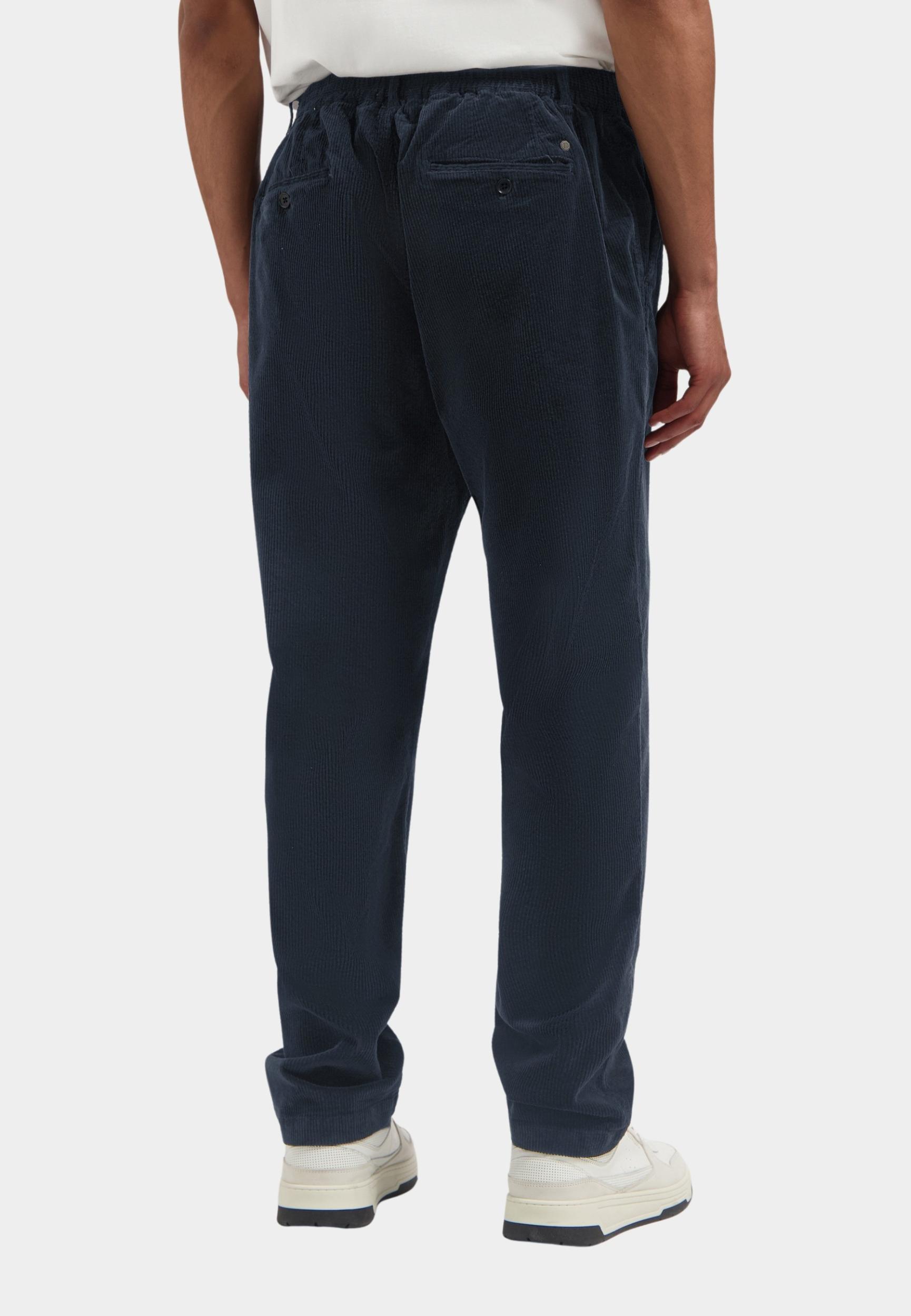 Dstrezzed Ribbroek Blauw DS_Logan Lt. Wide Rib Chino 501956/649