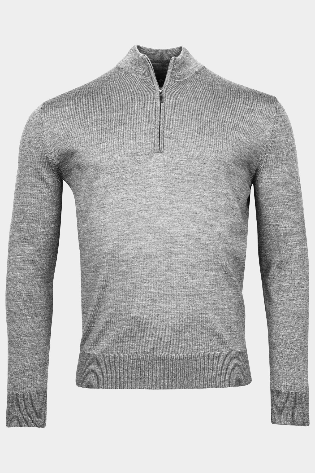 Baileys Half Zip Grijs Pullover 1/2 zip 420064/91