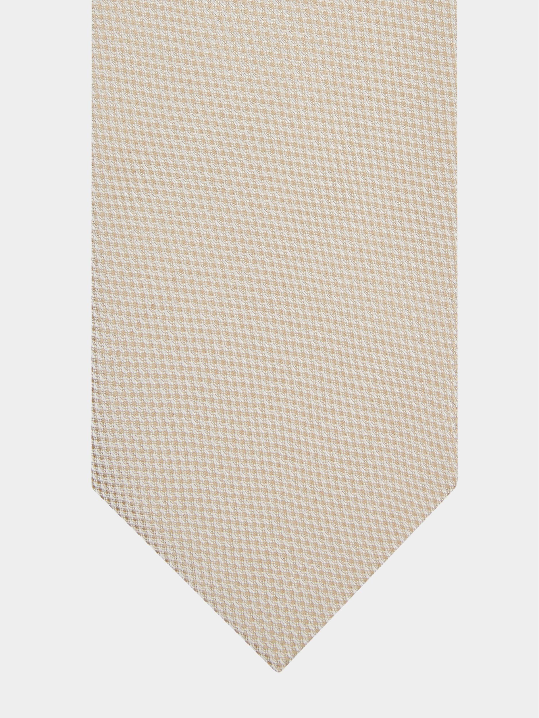 Profuomo Stropdas Beige  PPUA10043B/G