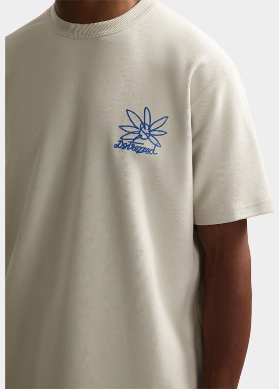 Dstrezzed T-shirt heren Beige DS_Banks Tee 203510/107