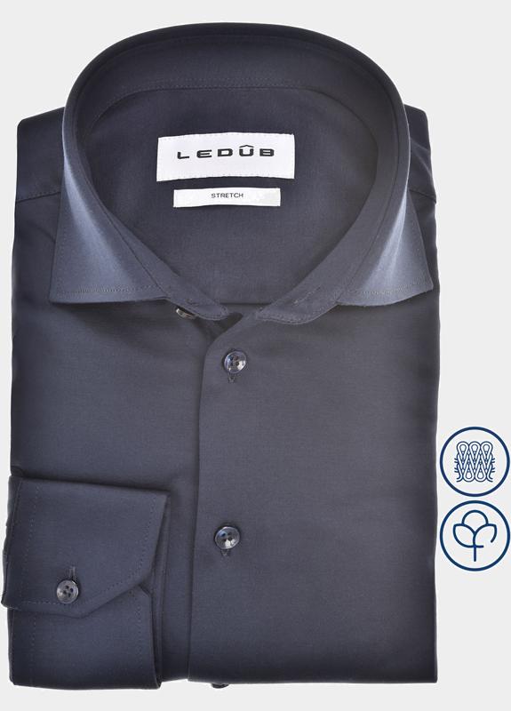 Ledub Business hemd lange mouw Blauw MFN5 0323519/180-000-000