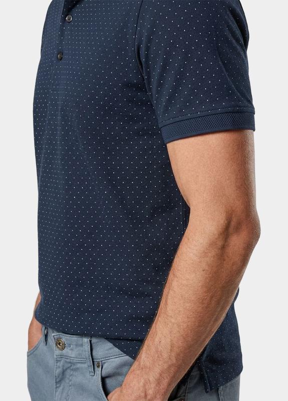 Bos Polo heren Blauw  4001R-2/Navy