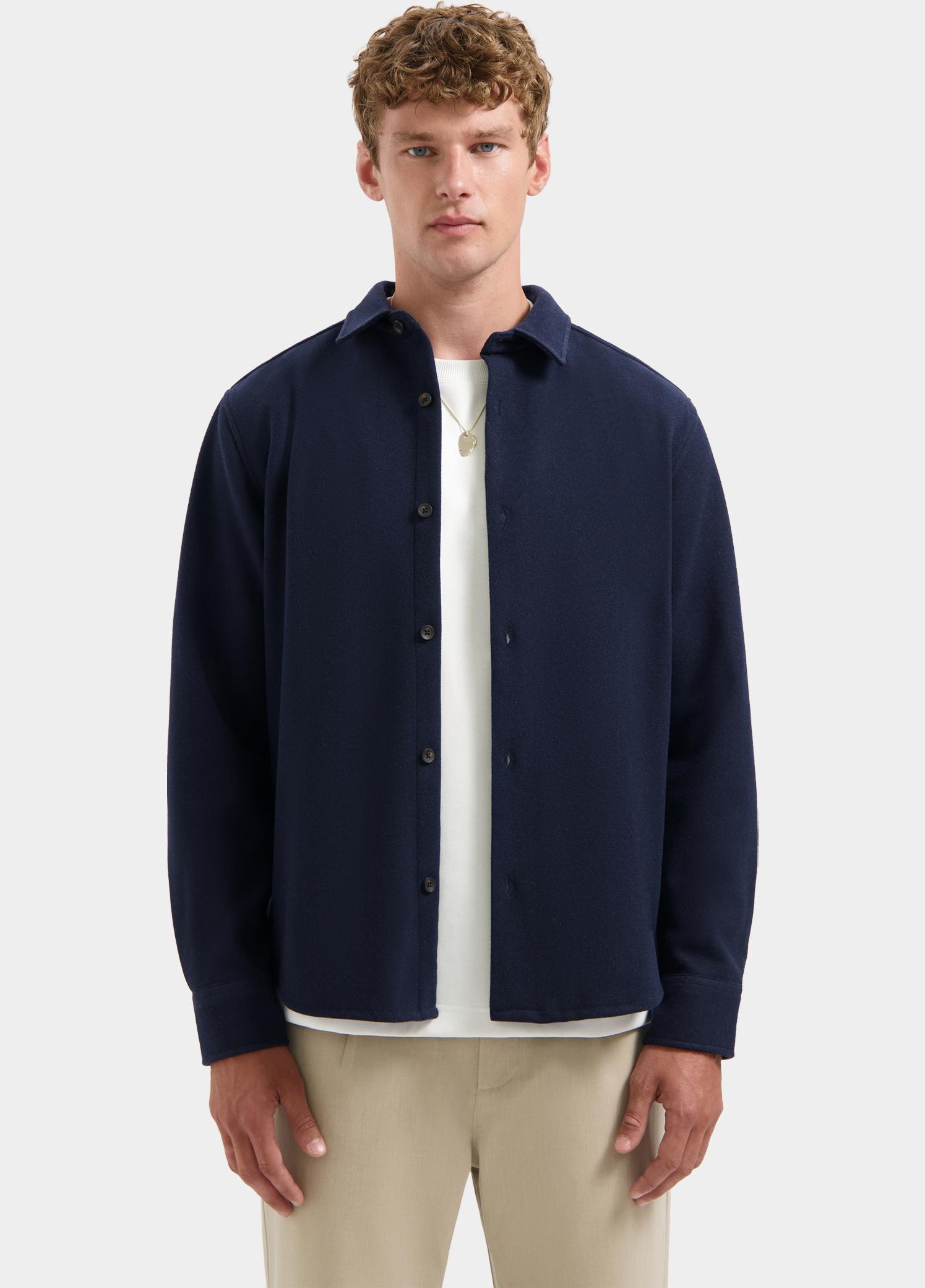 Dstrezzed Overshirt Blauw Ulrik 303776-SMO/649