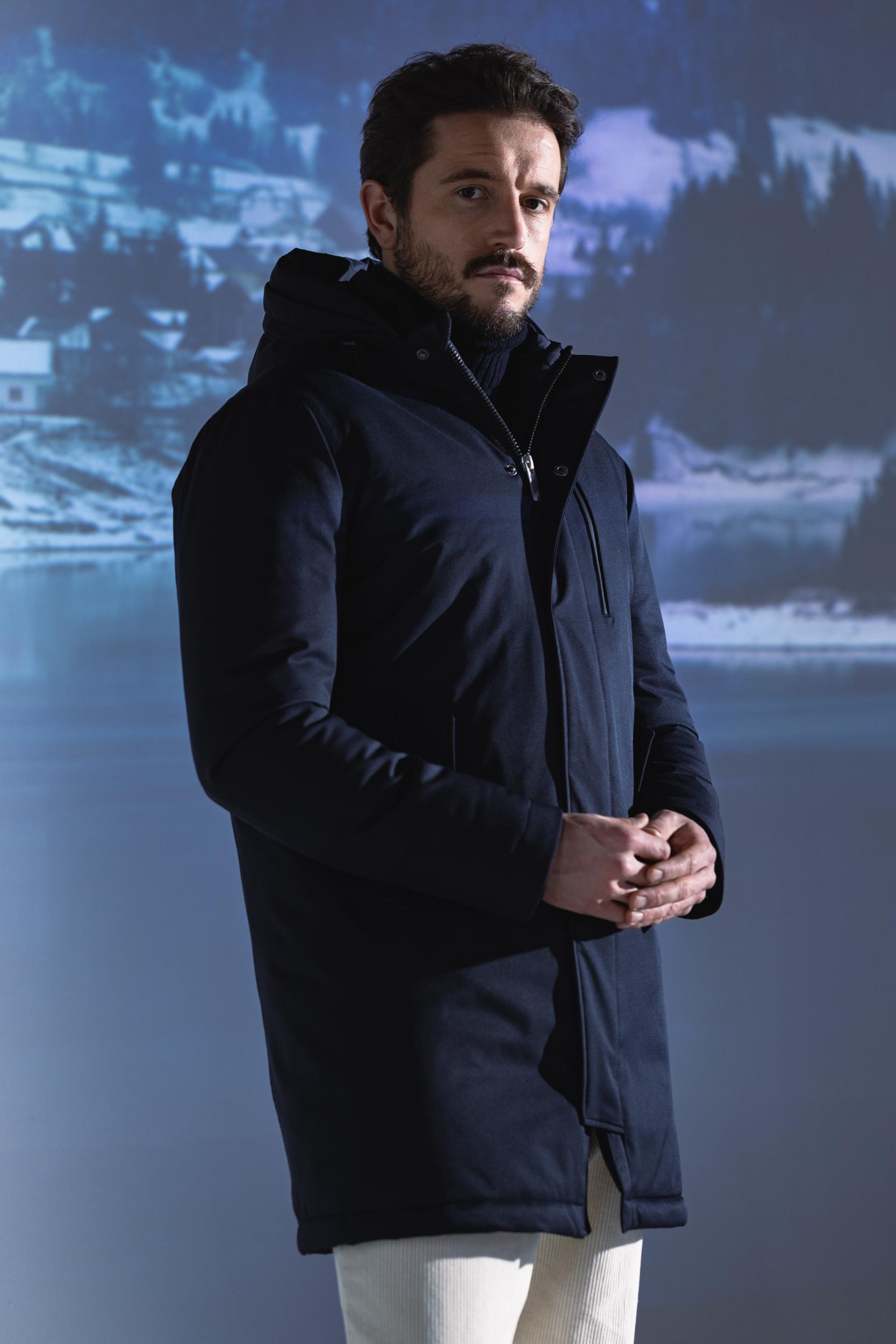 Agiato Winterjack Blauw Tomasso AT001-91201/Navy
