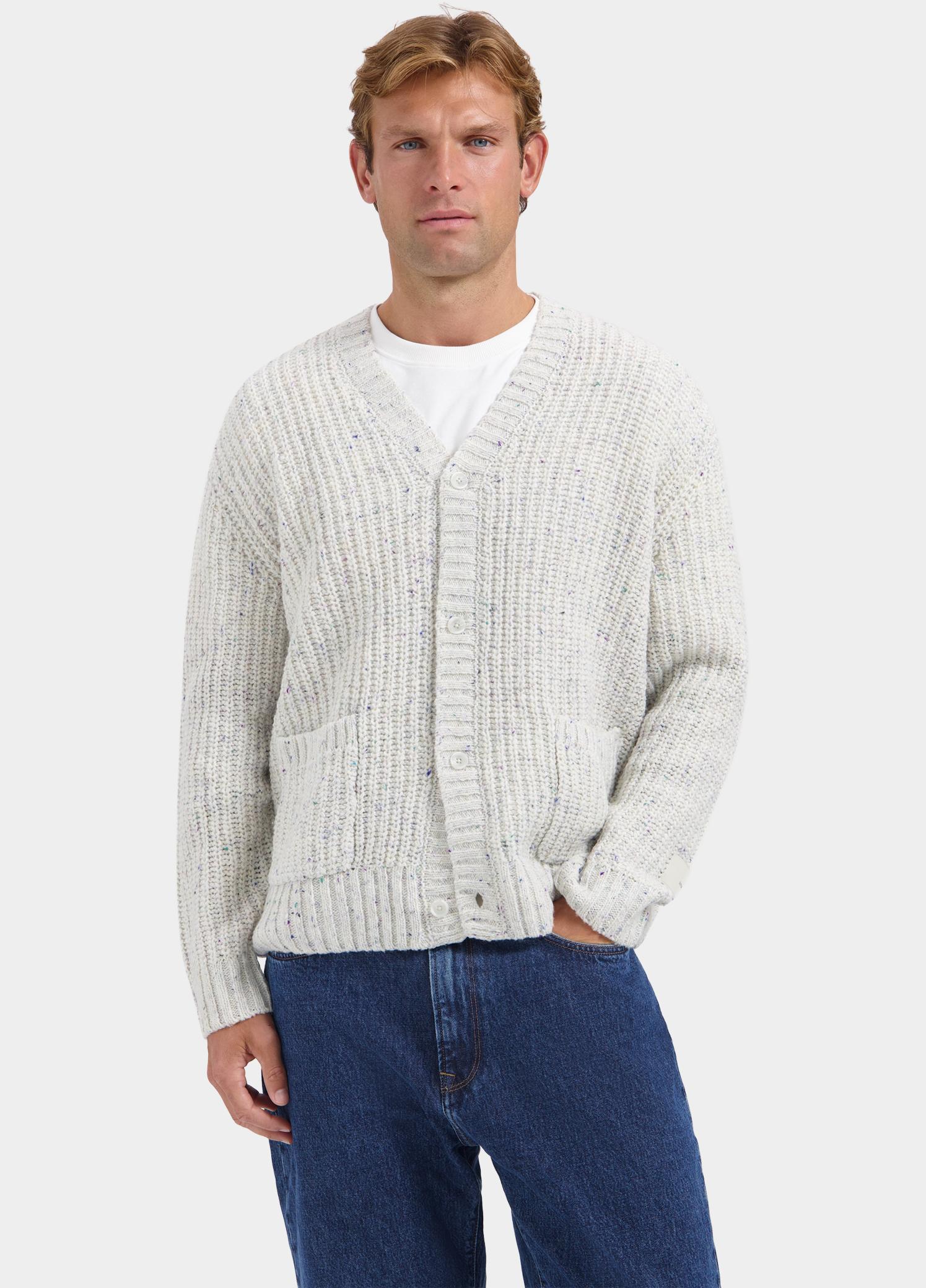 Dstrezzed Vest heren Beige Magnus Cardigan 406086/107