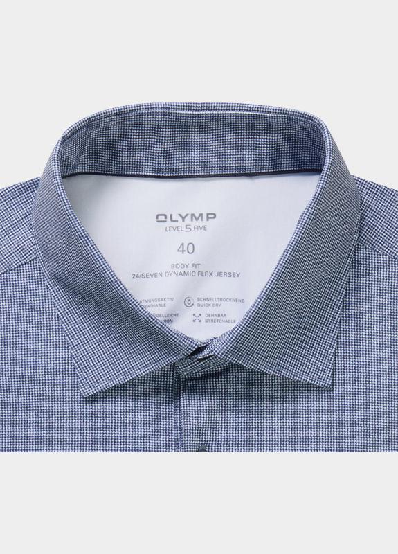 Olymp Zakelijk overhemd heren Blauw Level Five 24/Seven 212014/18