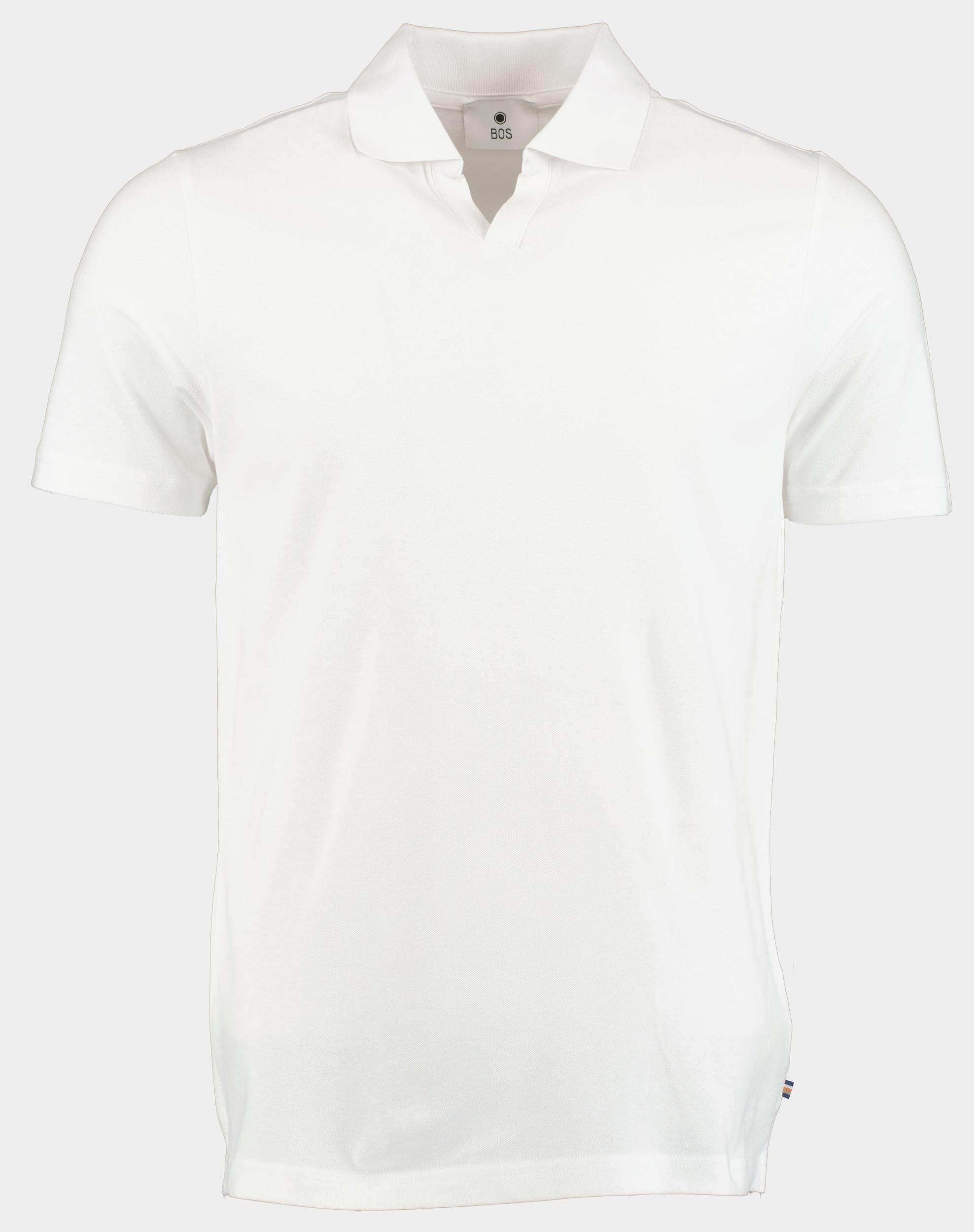 Bos Polo korte mouw Wit  9784424/100