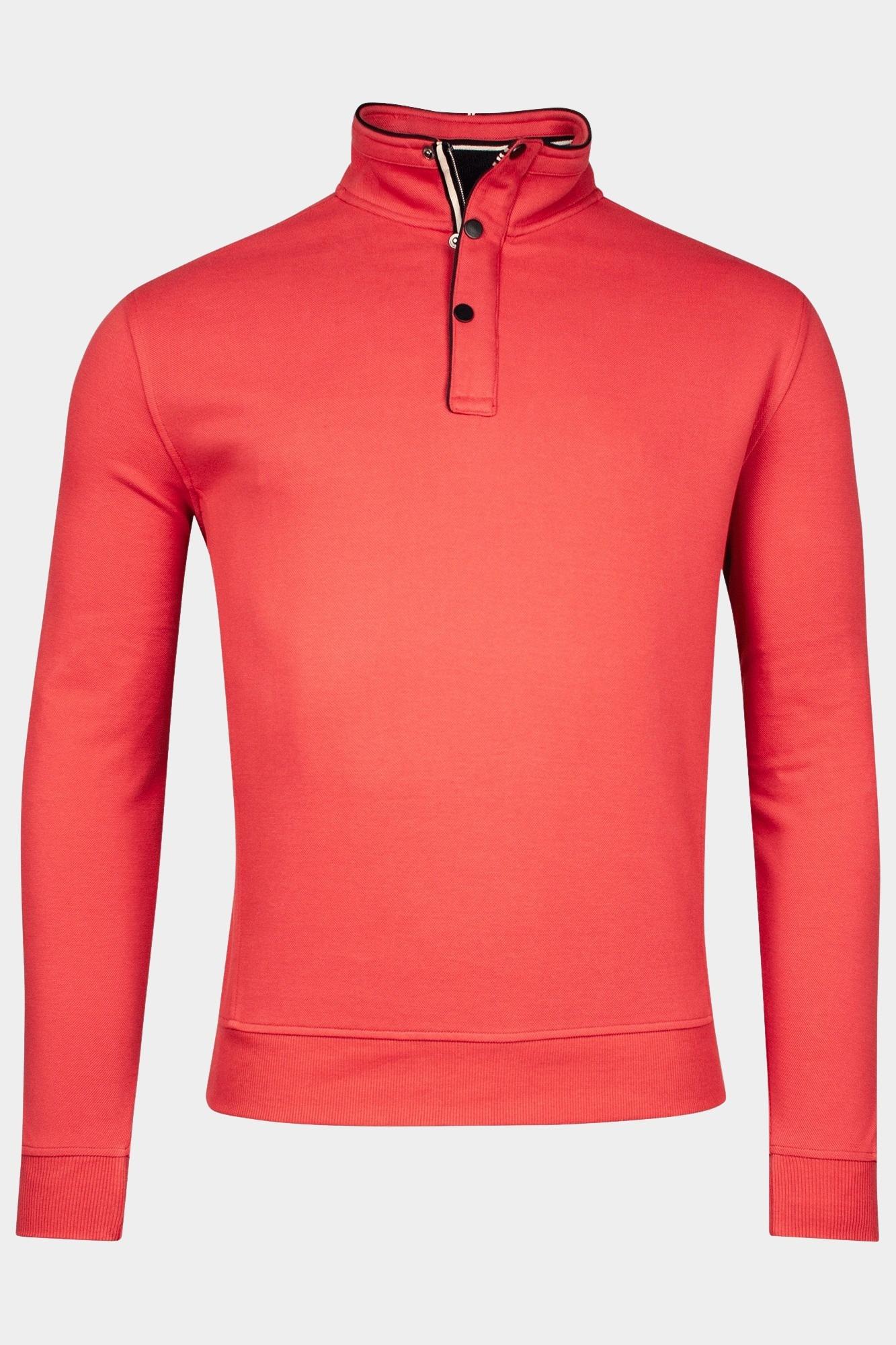 Baileys Half Zip Rood Sweatshirt 1/2 zip /Buttons F 513193/33