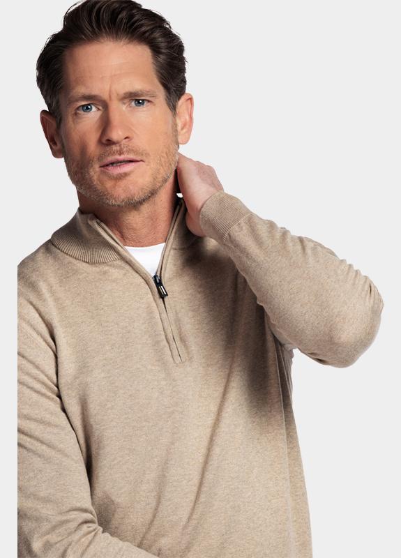 Baileys Half Zip Bruin Pullover 1/2 Zip  12gg Single 618400CCT-3/835
