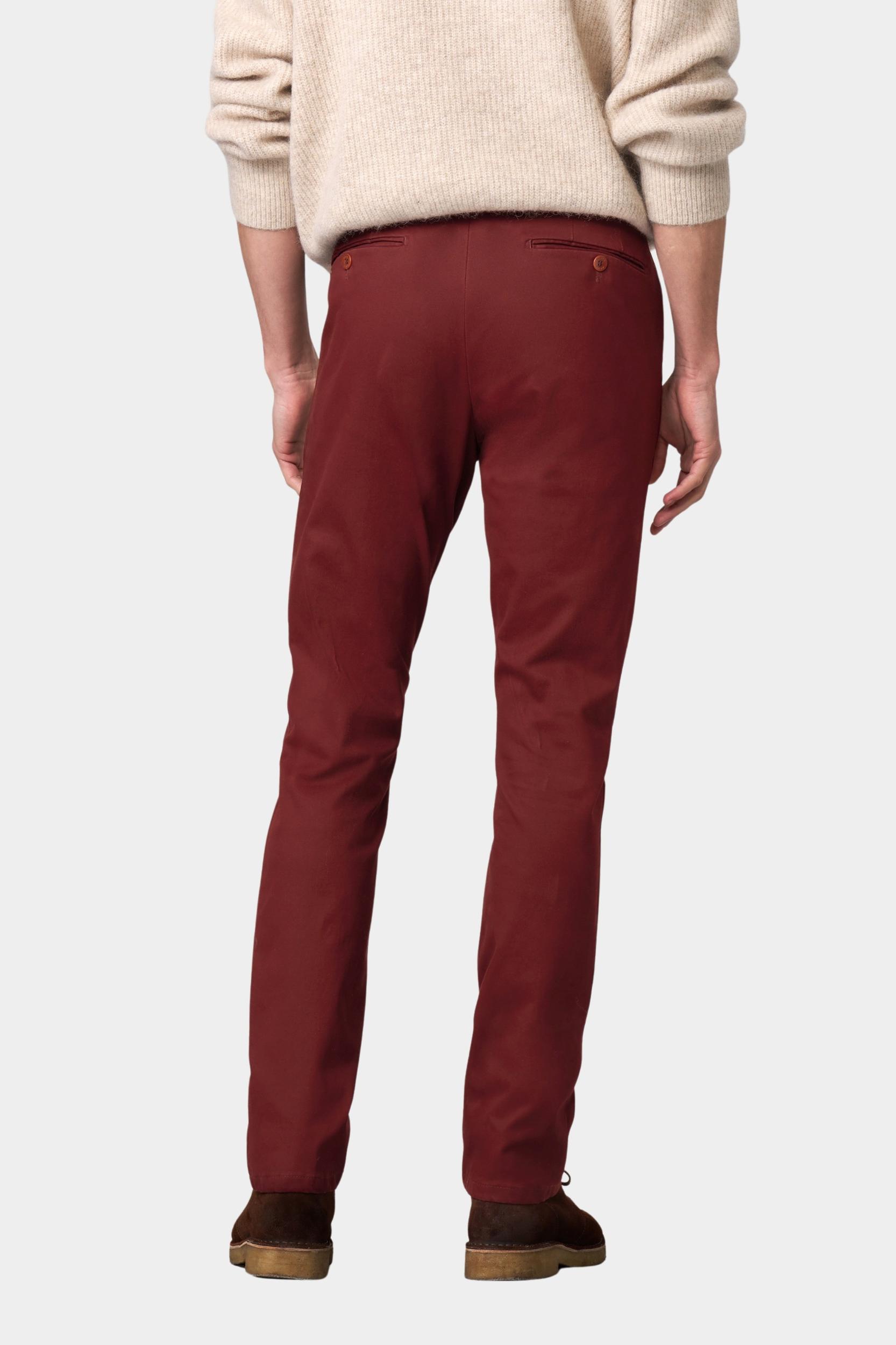 Meyer Katoenen Broek Rood BONN Art.2-8609 1022860900/56