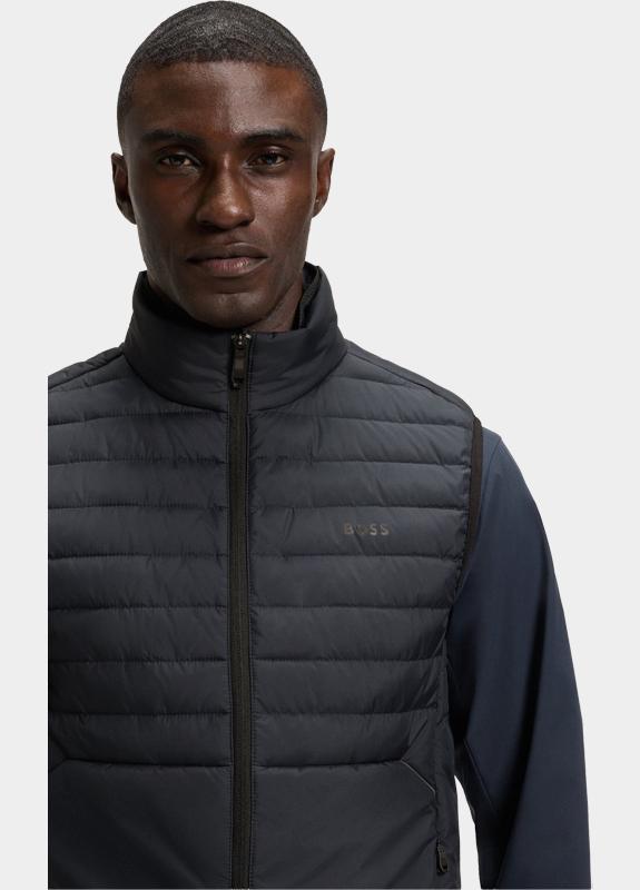 BOSS Green Bodywarmer heren Blauw V_Urbanex Vest 10262007 01 50545867/402