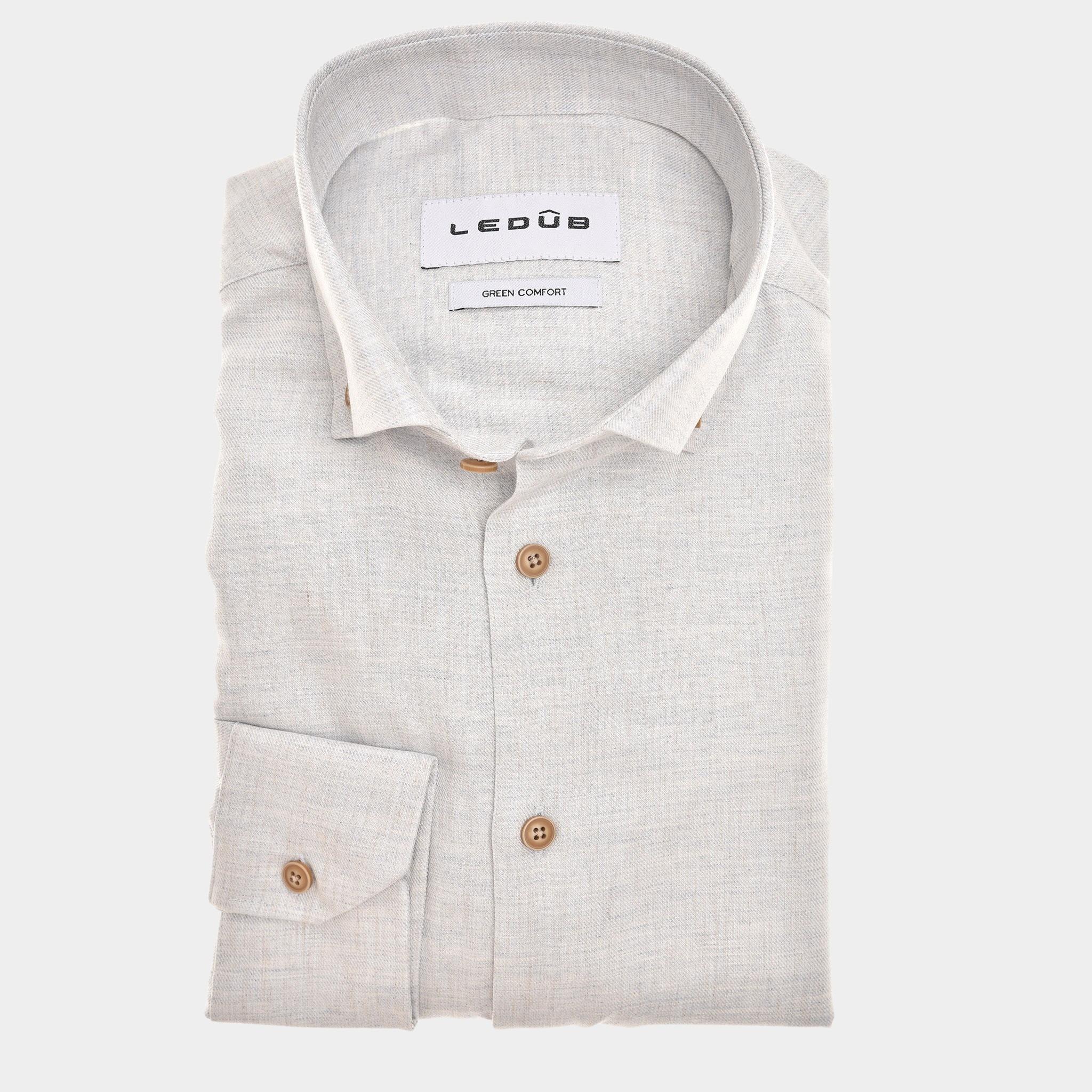 Ledub Business hemd lange mouw Blauw  0142915/120-000-000