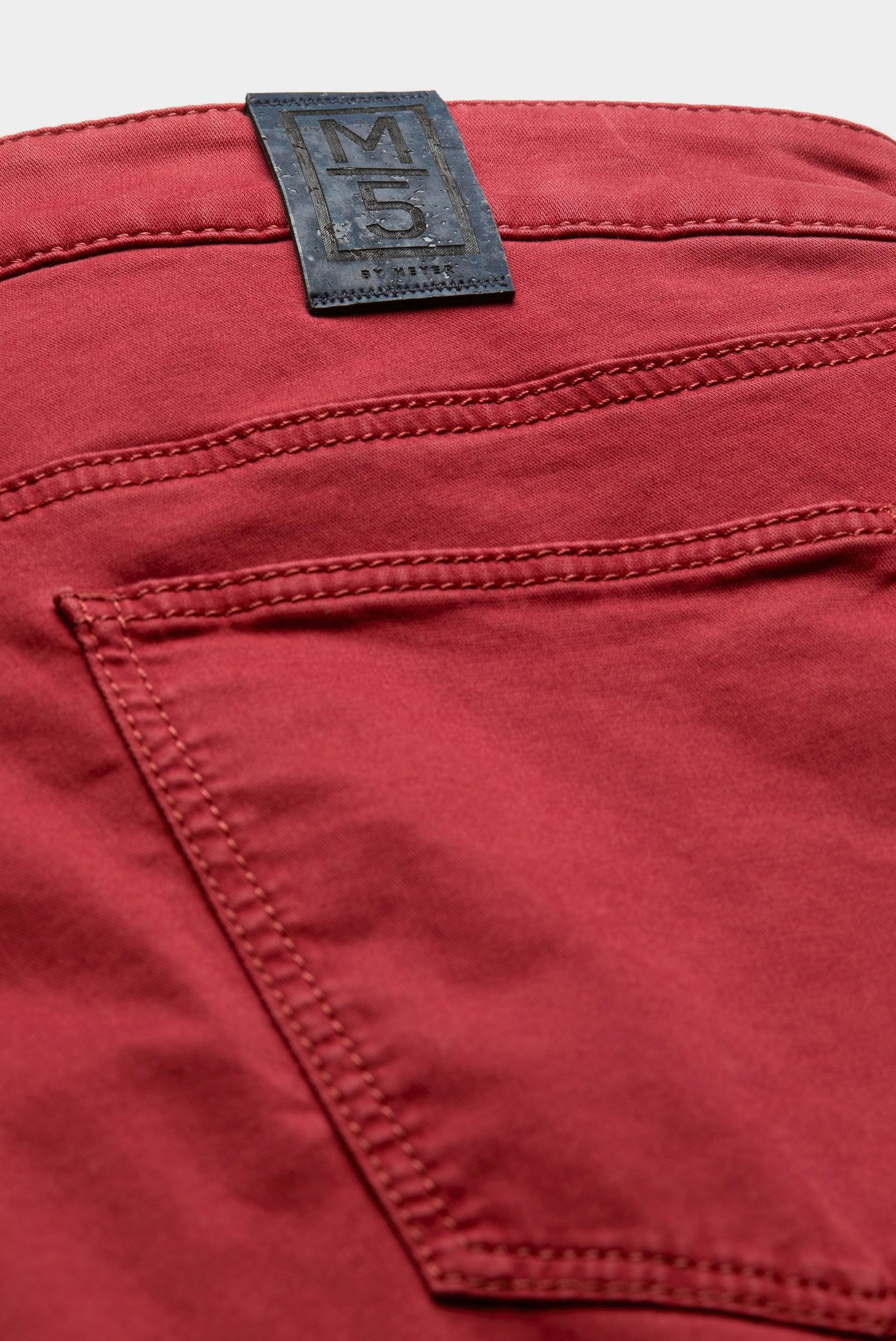 Meyer Katoenen Broek Rood SLIM Art.9-6172 3619617200/55
