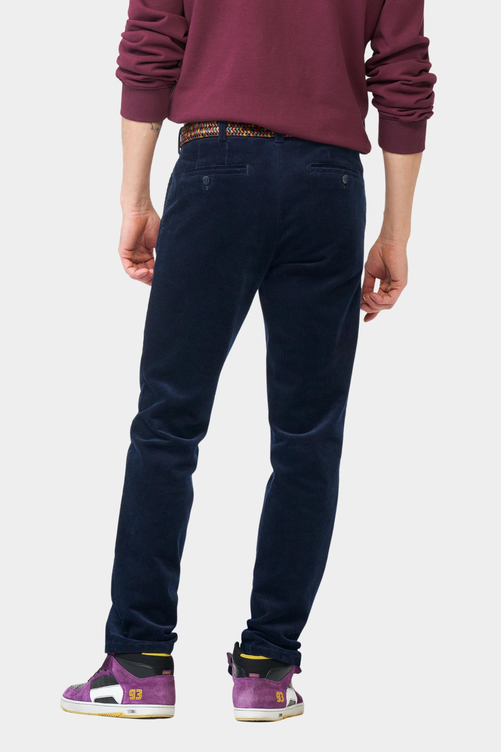 Meyer Chino Blauw Bonn 2-3708 1022370800/18