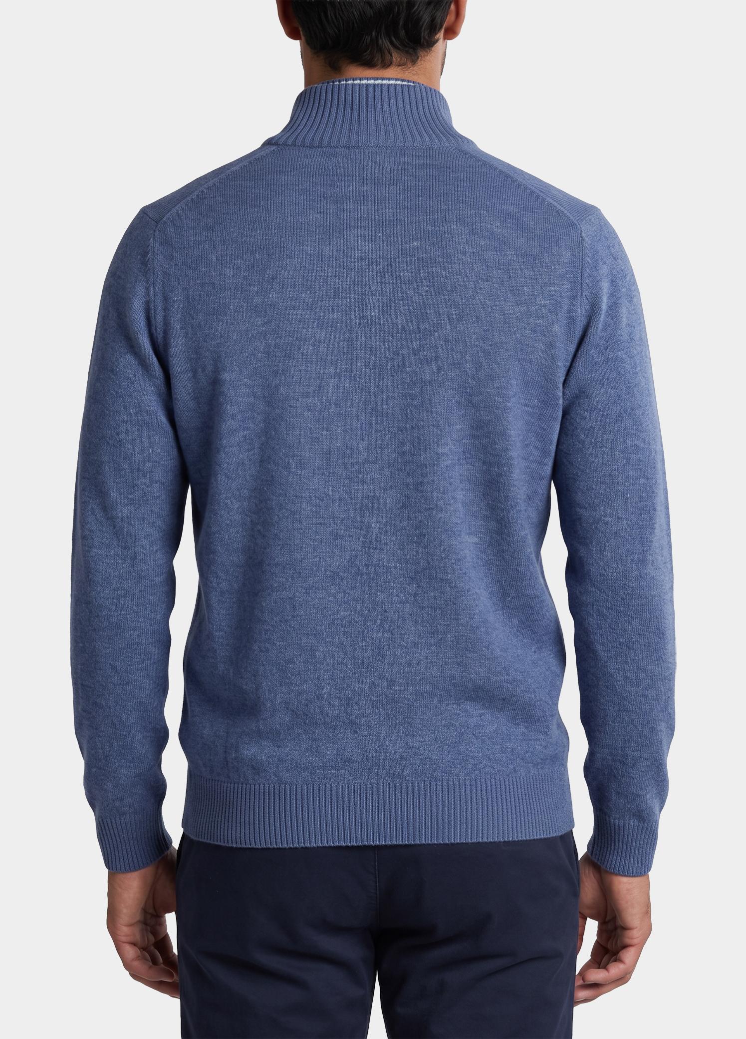 Bos Half Zip Blauw  3042900/304