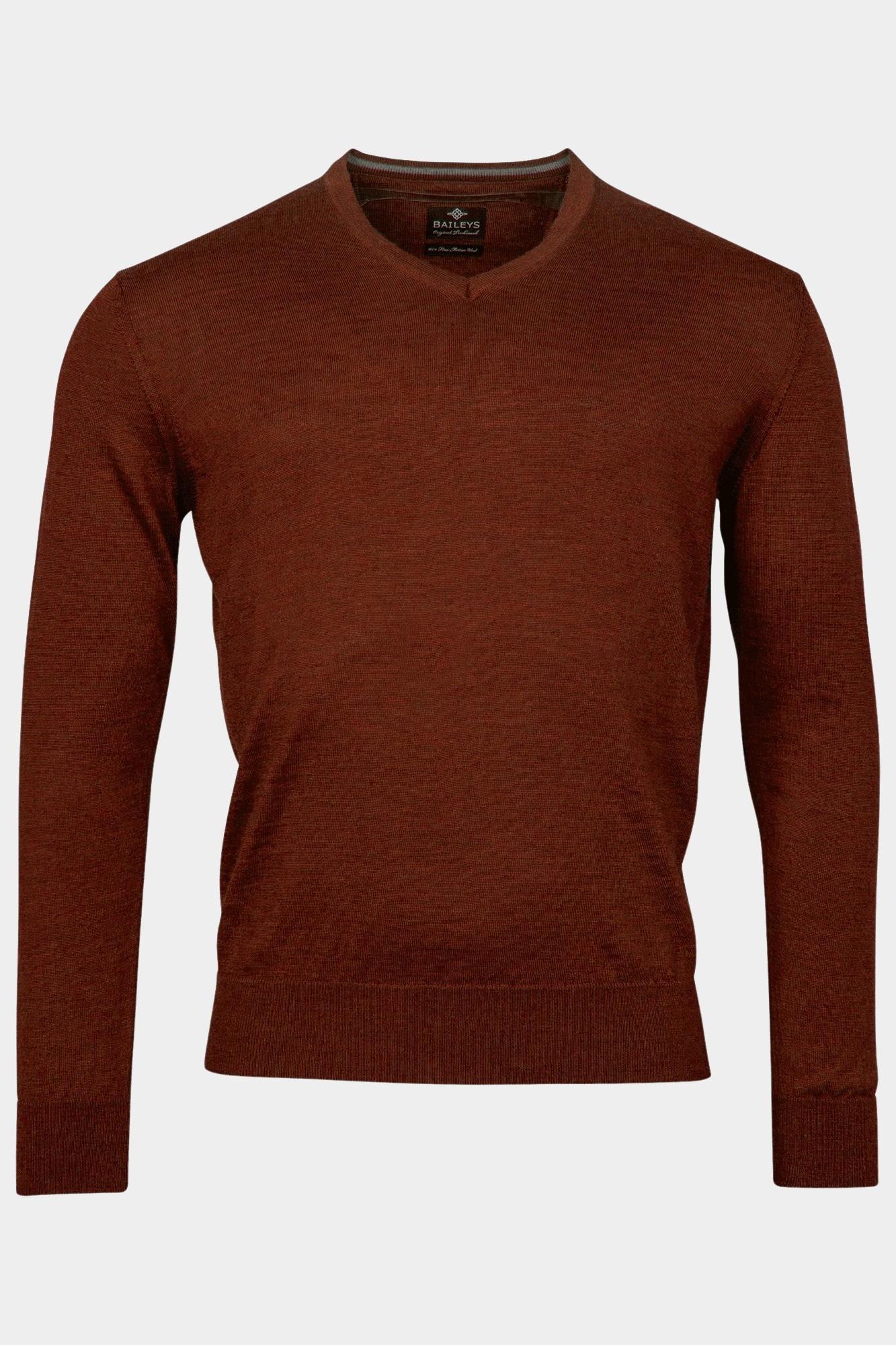 Baileys Pullover Rood V-Neck 420065/36