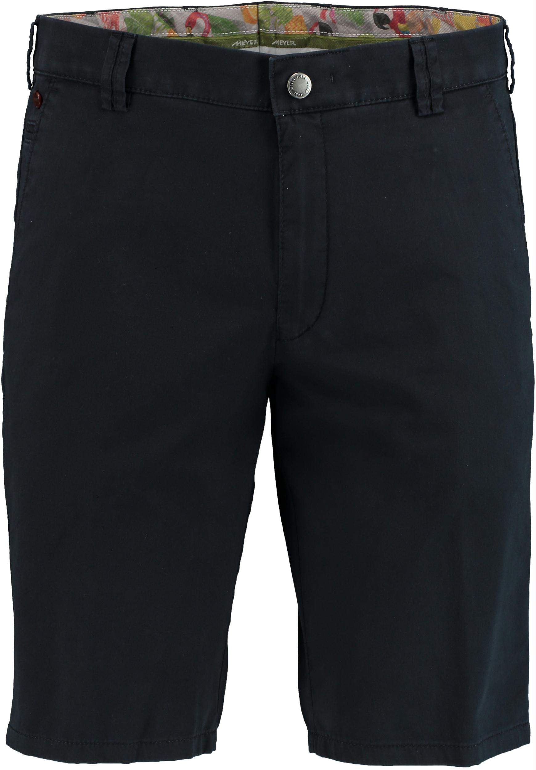 Meyer Korte Broek Blauw Bermuda B-PALMA Donkerblauw 1401313000/19