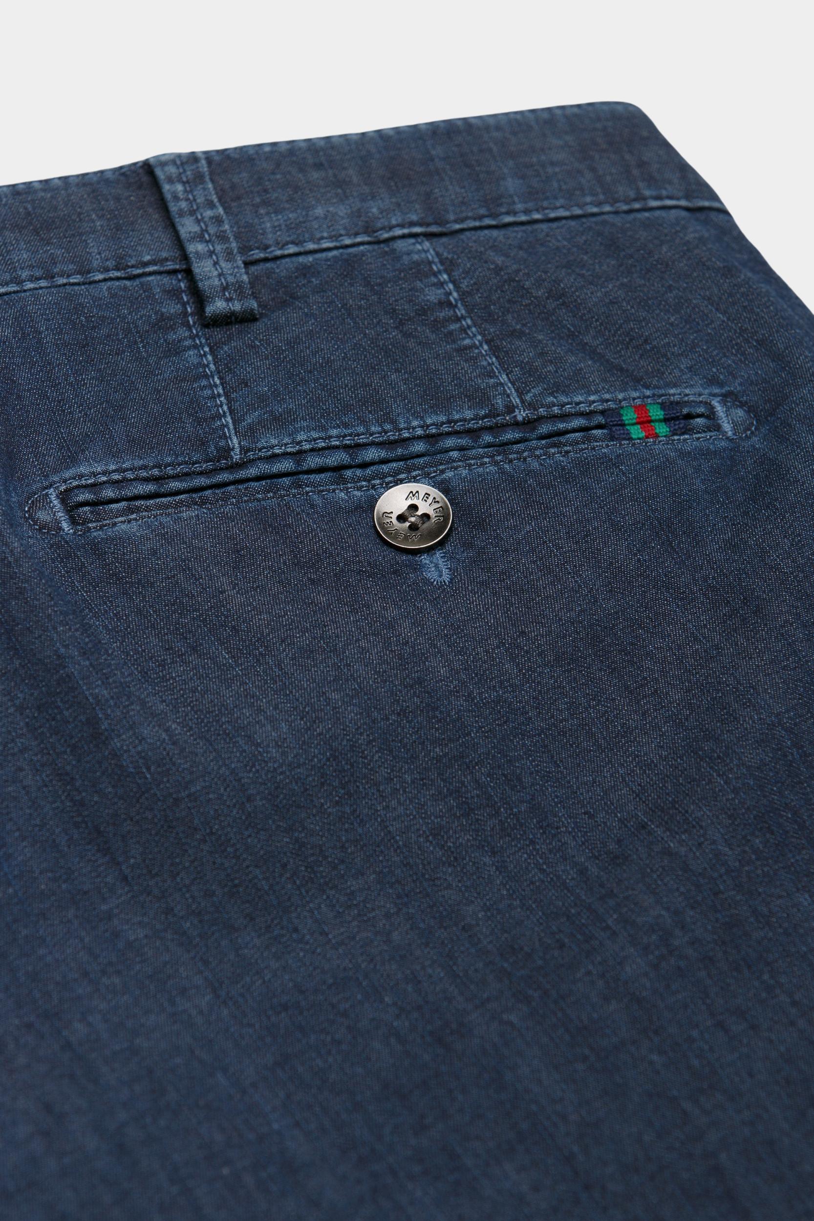 Meyer Flatfront Jeans Blauw BONN Art.1-4120 1021412000/17