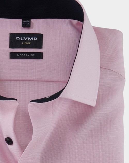 Olymp Business hemd lange mouw Roze 0400/64 Hemden 040064/31