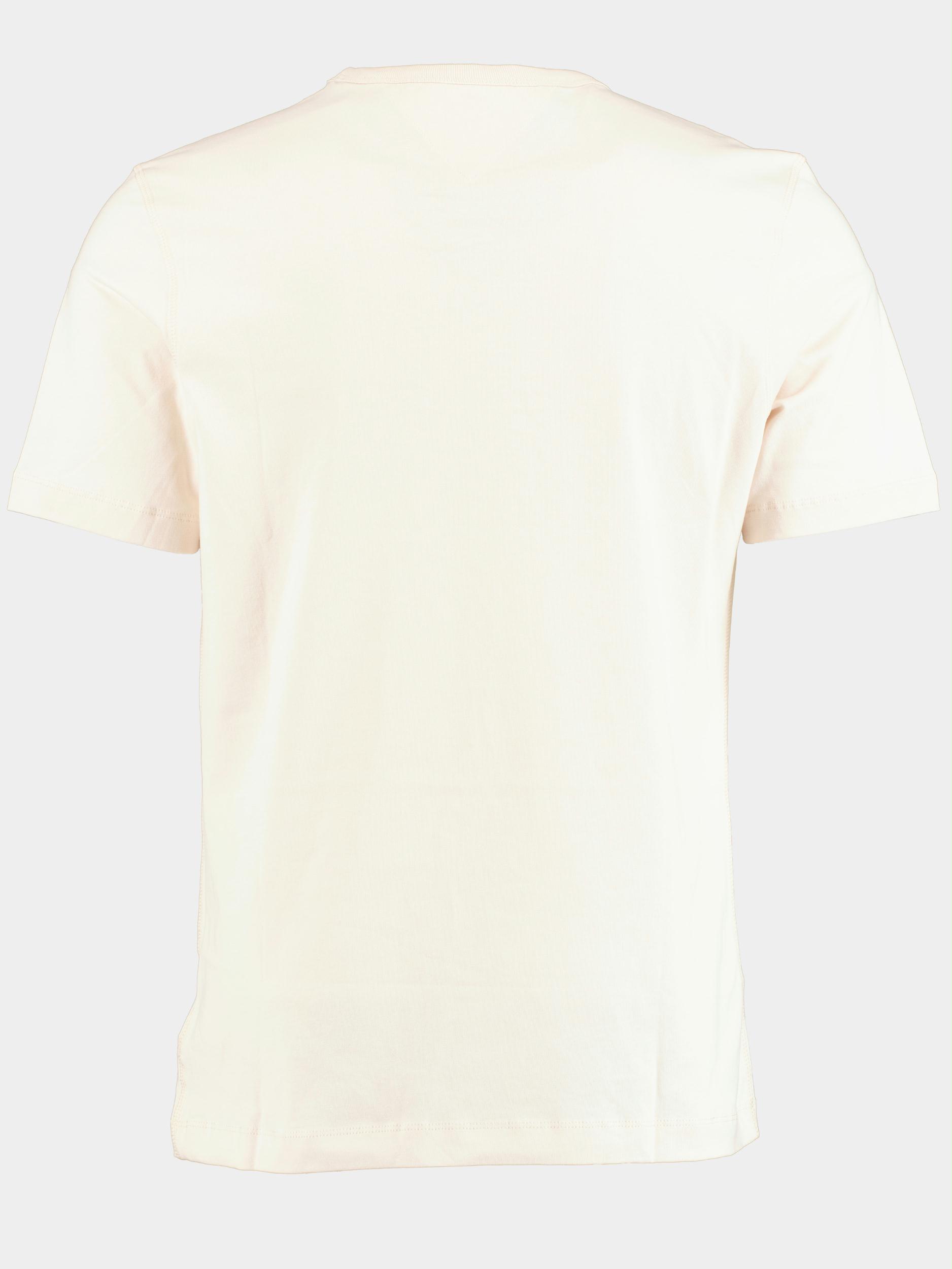 Tommy Hilfiger T-shirt korte mouw Wit Contrast Stitch Tee MW0MW25615/AF4