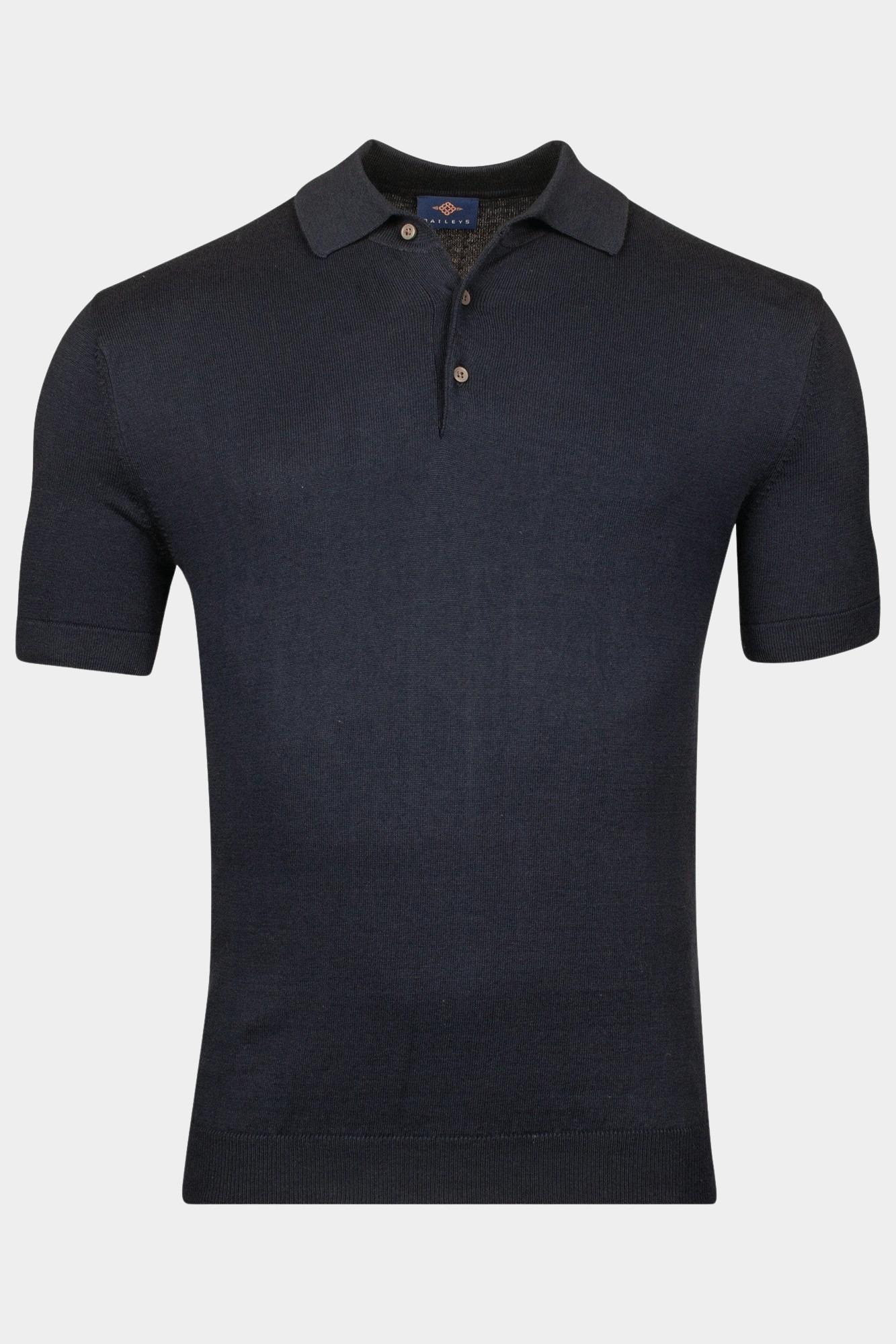 Baileys Polo korte mouw Blauw Polo knitted Pullover - SS 14 515788/69