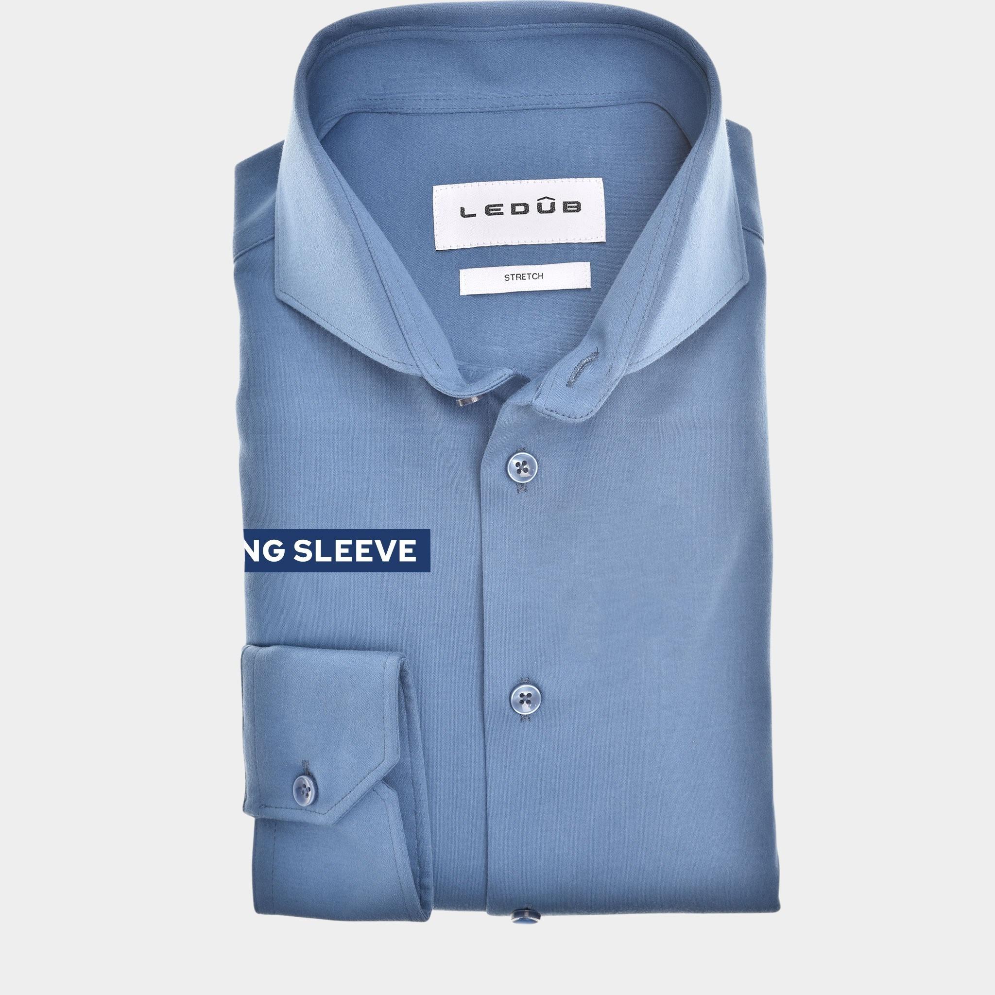 Ledub Overhemd extra lange mouw Grijs  0142967/155-000-000