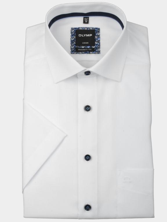 Olymp Business hemd korte mouw Wit 1224/12 Hemden 122412/00