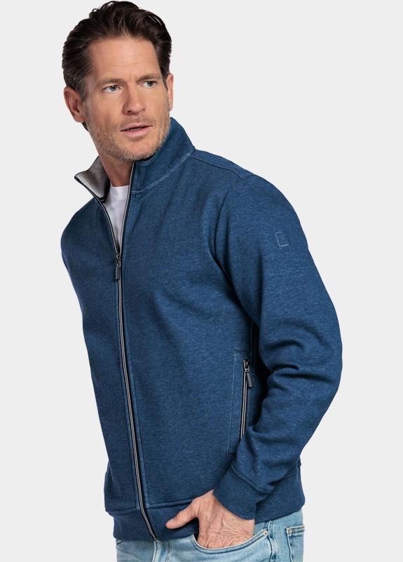 Baileys sweatvest heren Blauw Sweat Cardigan Zip 612220/675