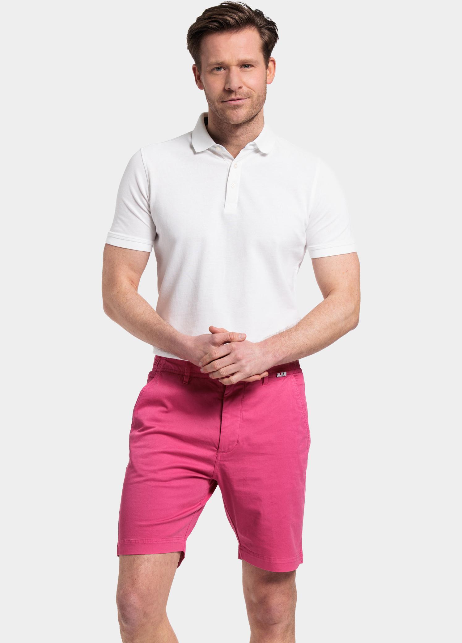 Giordano Korte Broek heren Rood Porter Short (elastic in wais 411117/33