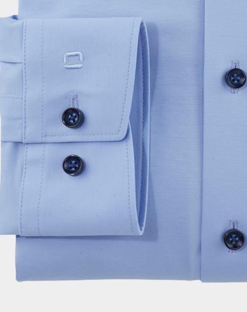 Olymp Business hemd lange mouw Blauw 1202/64 Hemden 120264/10