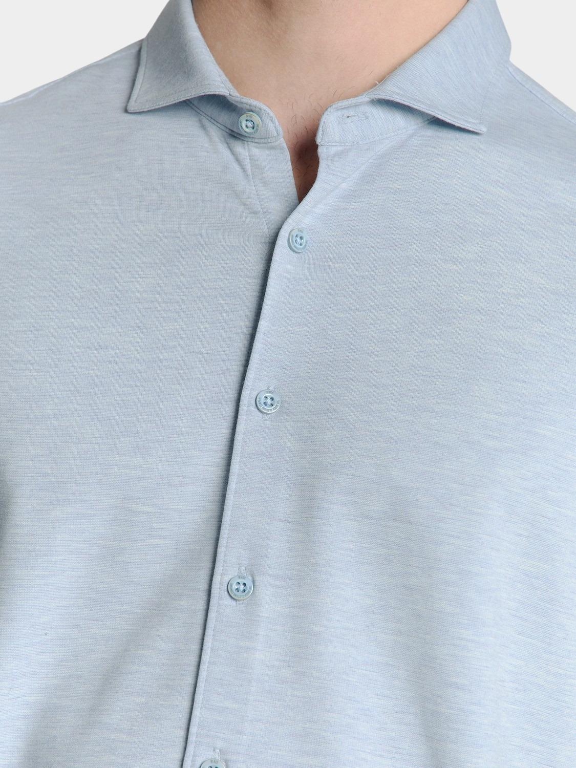 No Excess Casual hemd korte mouw Blauw  27420381/130