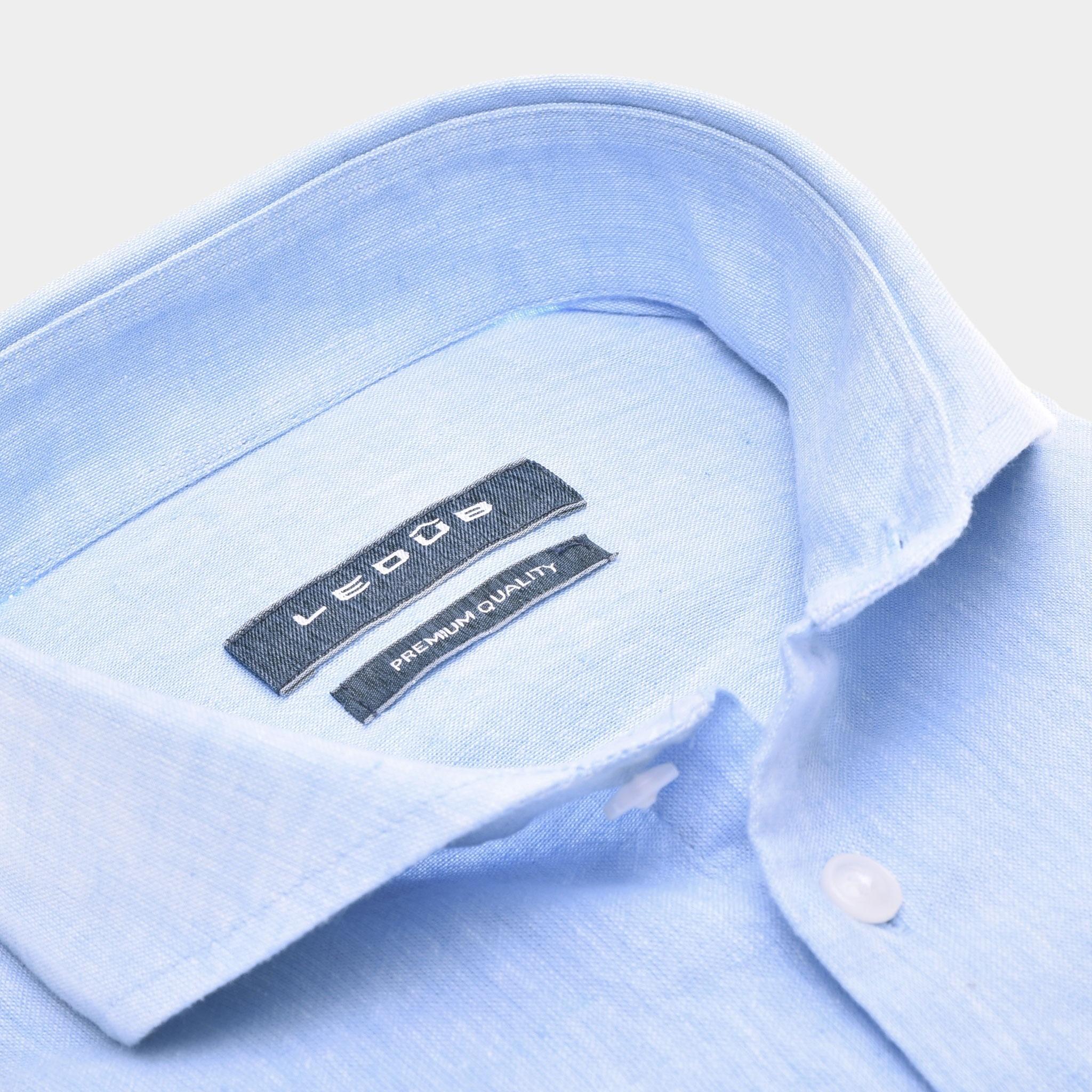 Ledub Business hemd lange mouw Blauw LE24215/W/ MFN 5 0142466/120-000-000