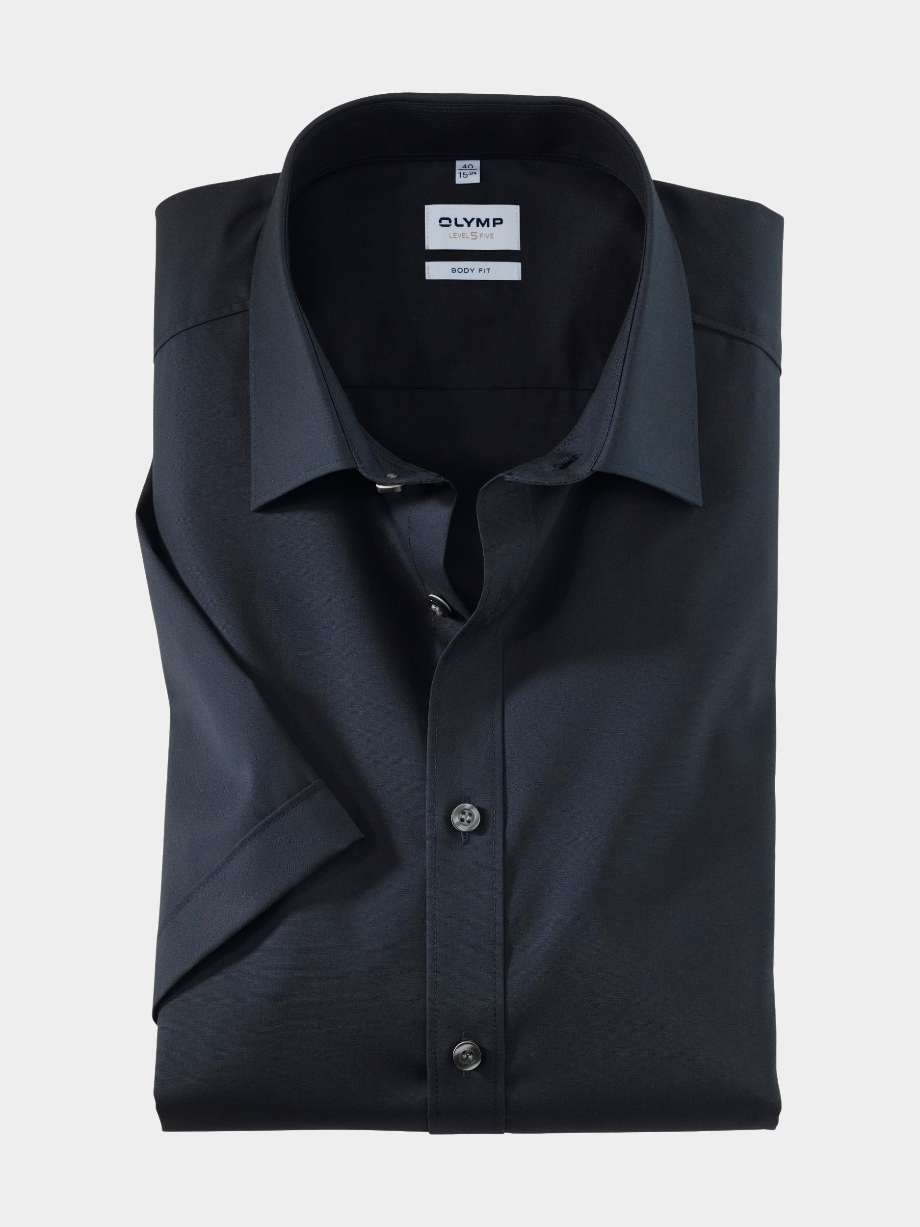 Olymp Business hemd korte mouw Blauw 6090/12 Hemden 609012/18