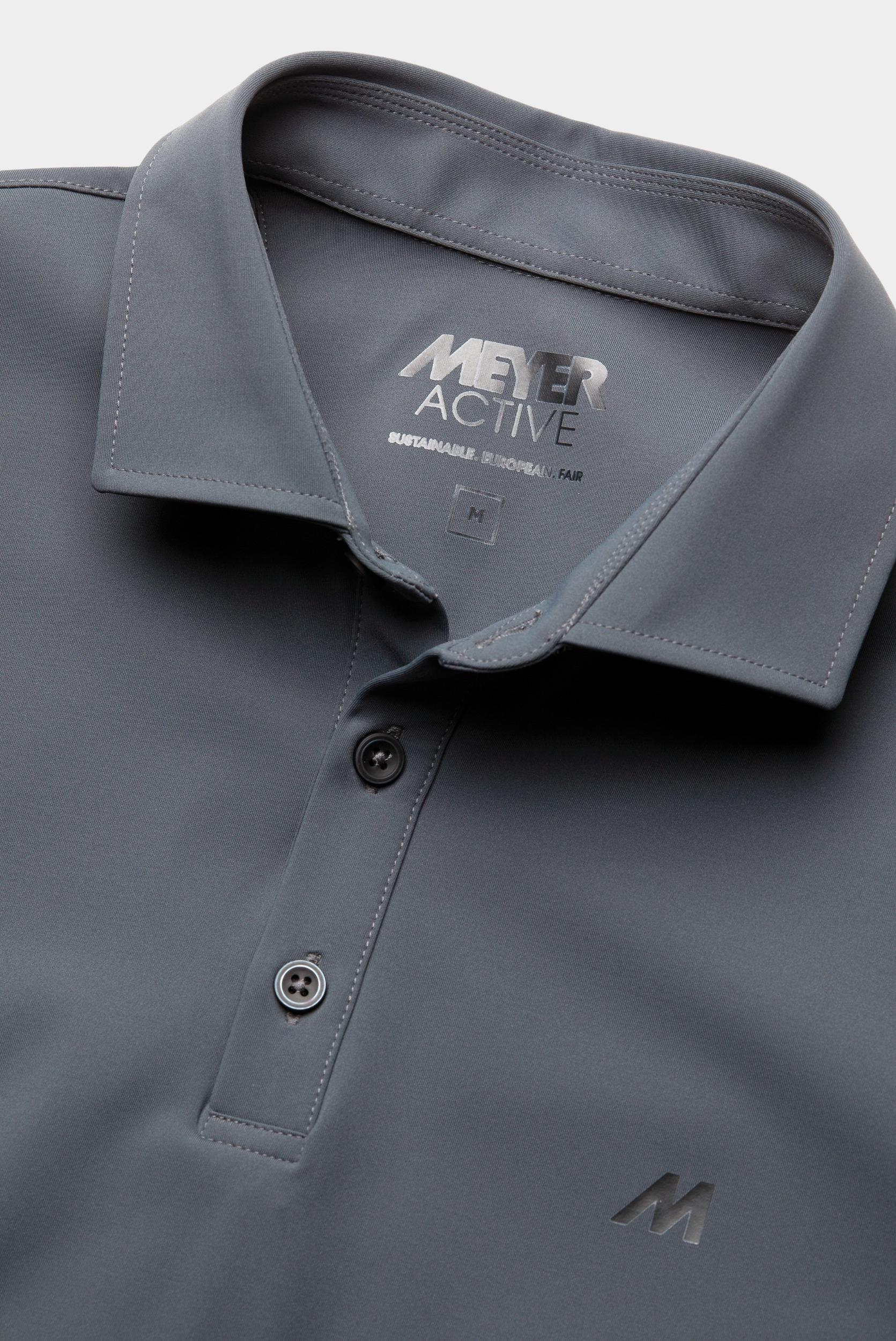 Meyer Polo lange mouw Grijs BRYSON Art.9-9007 9529900700/08