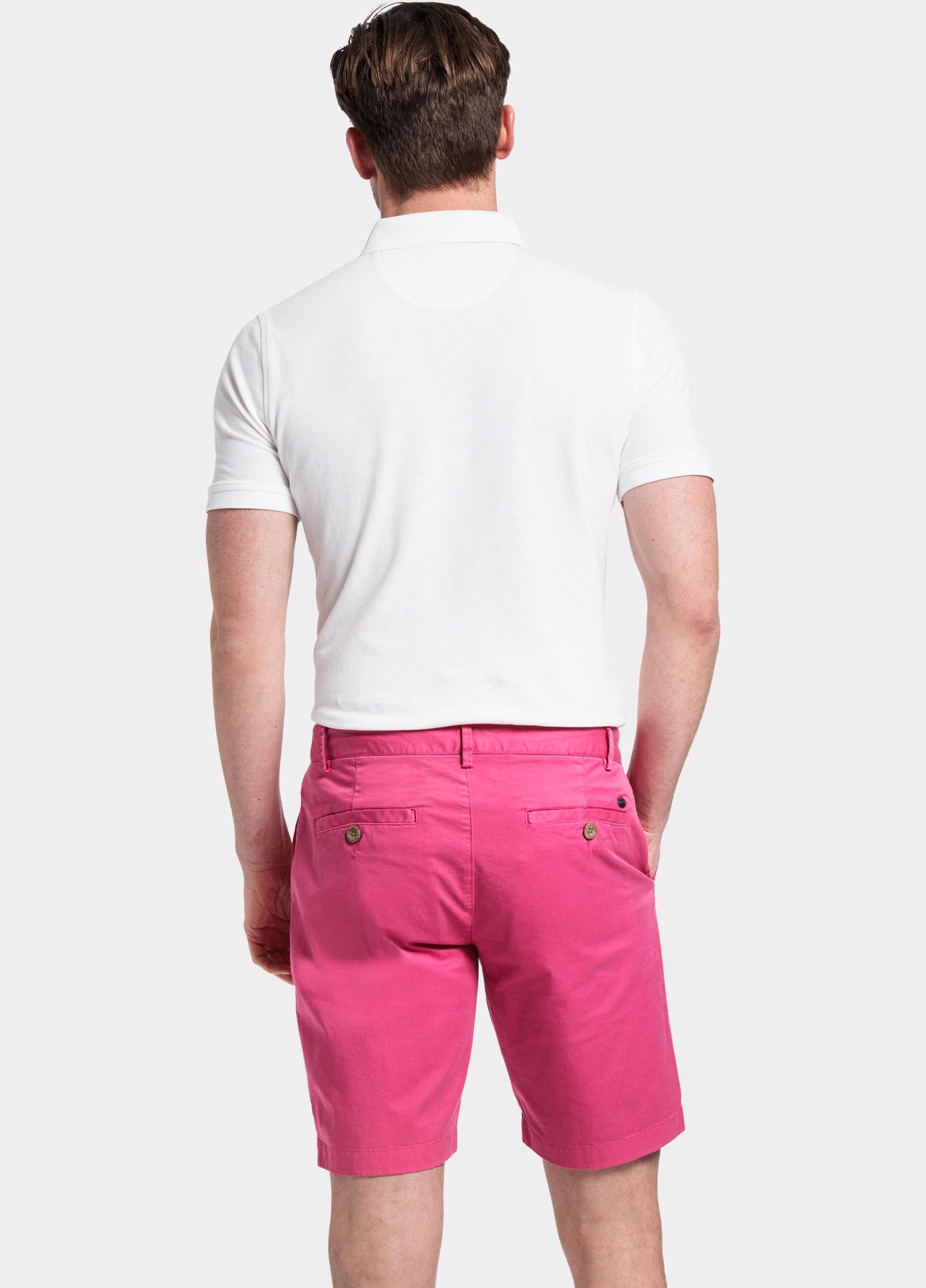 Giordano Korte Broek heren Rood Stockholm Short Garment Dyed 411115/33